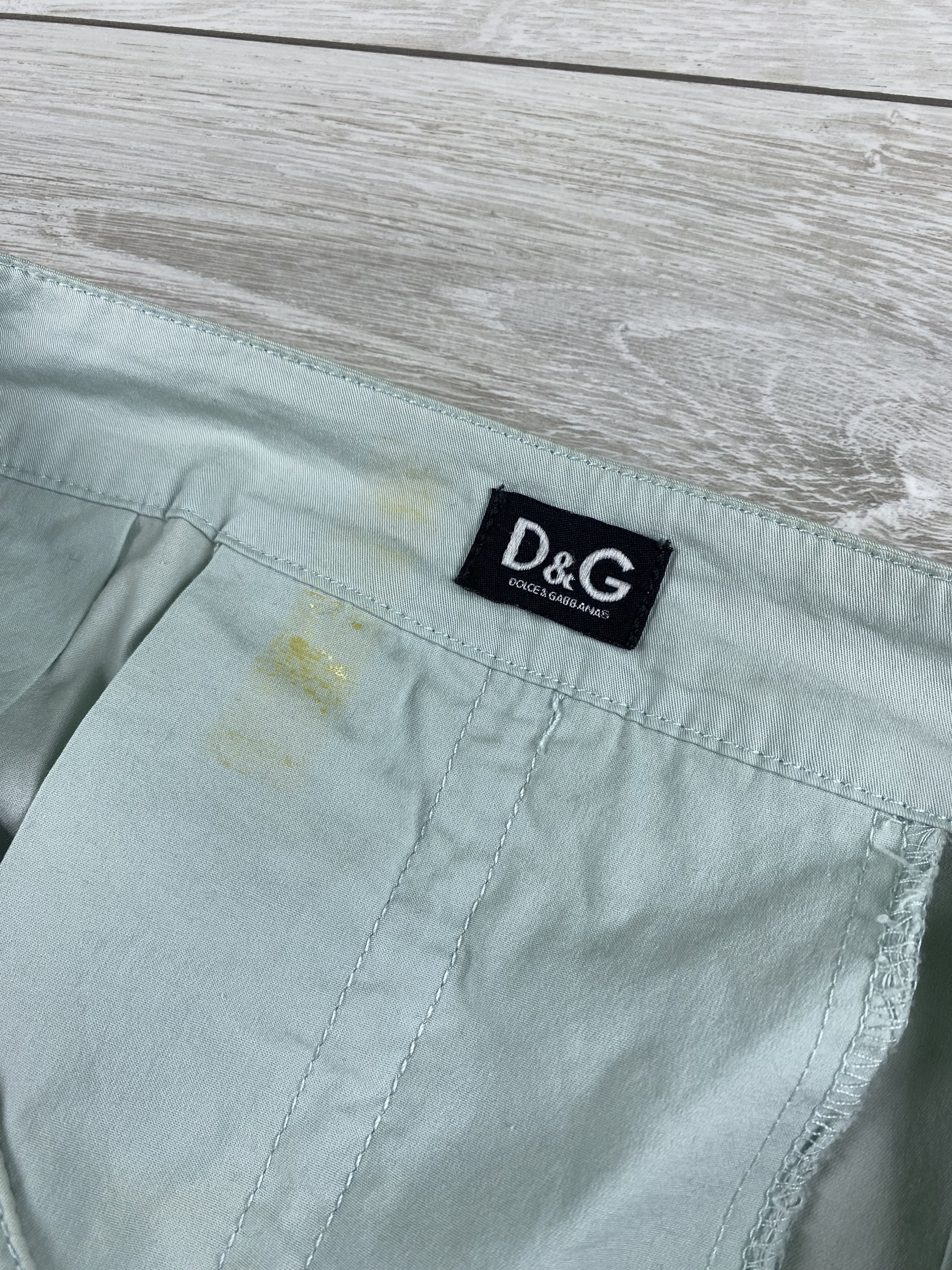 Designer × Dolce & Gabbana Vintage Dolce & Gabbana blue skirt women Size 26/40 Size 28" / US 6 / IT 42 - 13 Thumbnail
