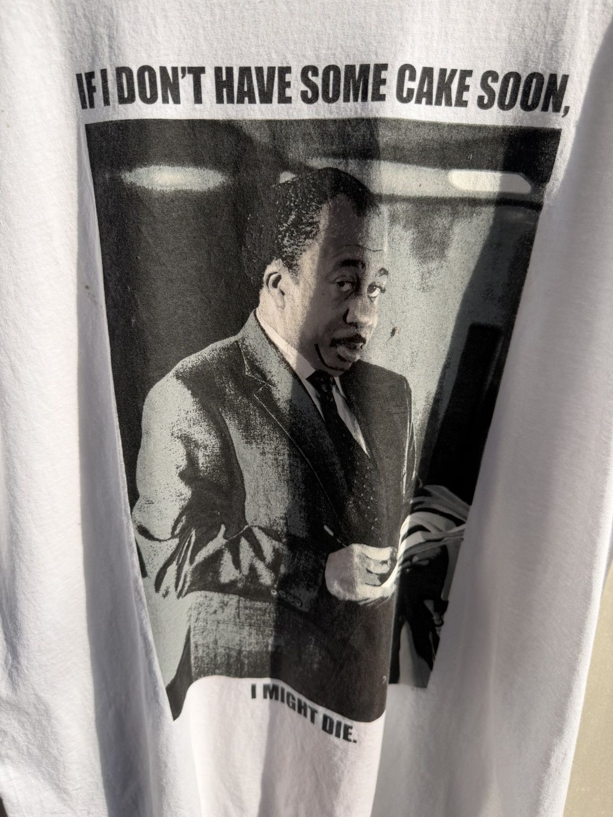 Vintage If I Don’t Have Some Cake Soon, I Might Die” Graphic Tee Size US XL / EU 56 / 4 - 2 Thumbnail