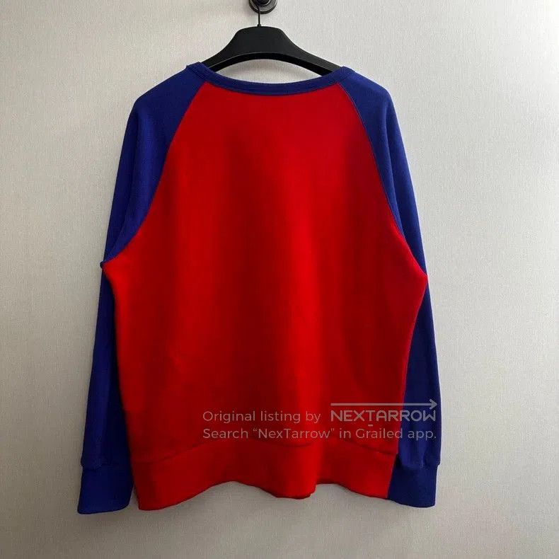 Gucci Gucci Red Blue Panel Sweatshirt L. Size US L / EU 52-54 / 3 - 2 Thumbnail