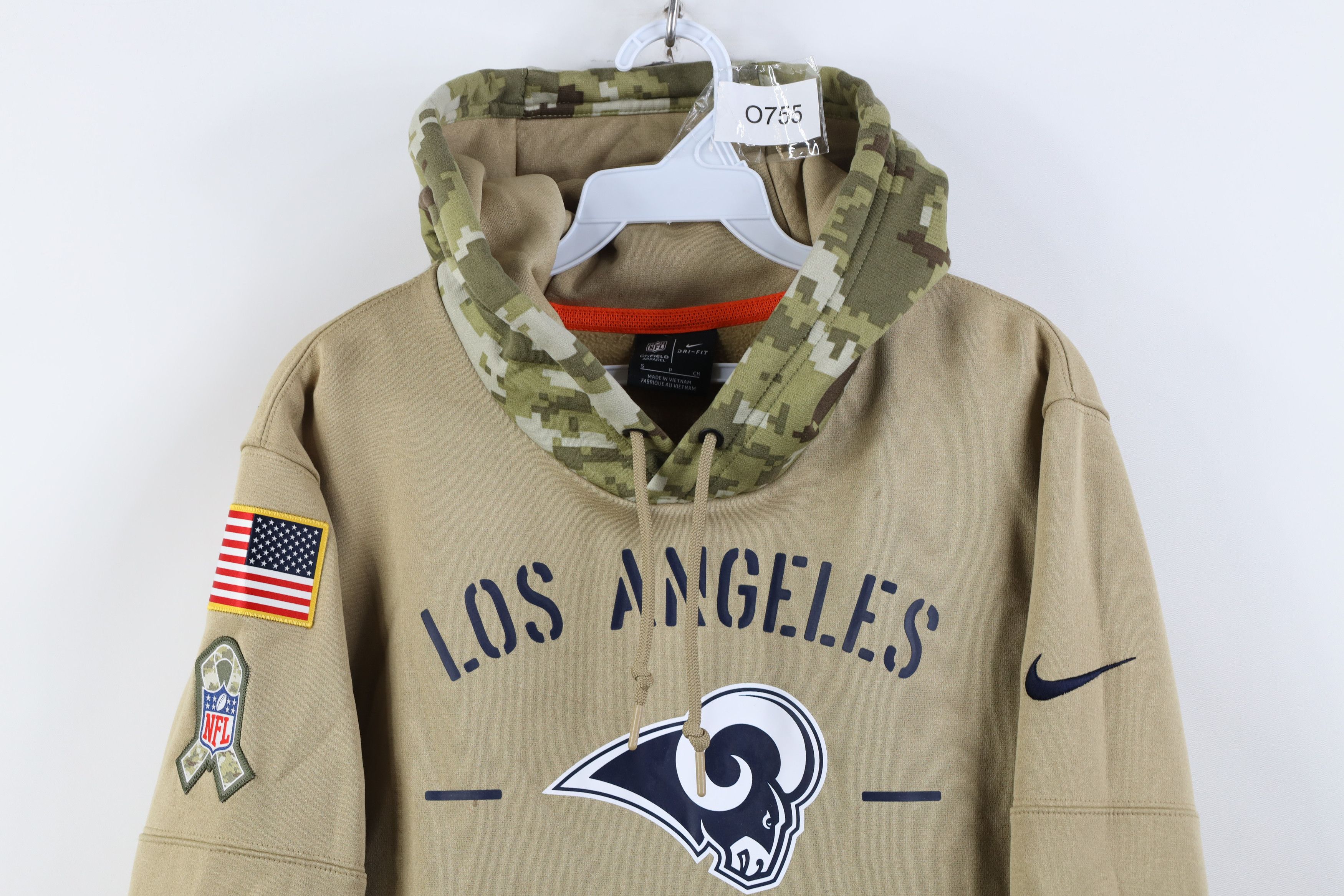 Nike Nike On Field Service Los Angeles Rams Football Hoodie Camo Size US S / EU 44-46 / 1 - 2 Thumbnail
