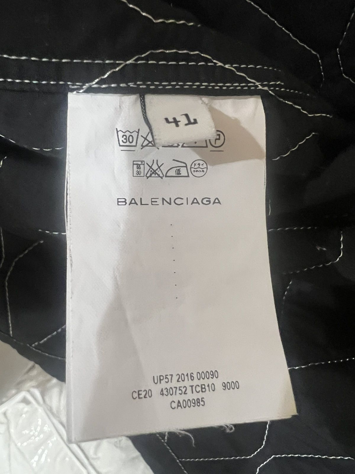 Balenciaga Balenciaga quilted jacket Size US L / EU 52-54 / 3 - 4 Thumbnail