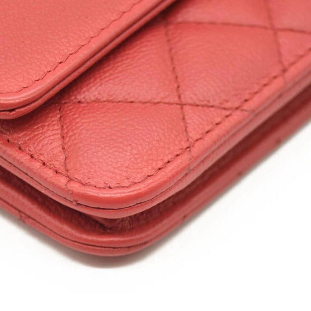 Chanel CHANEL Grained Calfskin Quilted CC Box Wallet On Chain Size ONE SIZE - 5 Thumbnail
