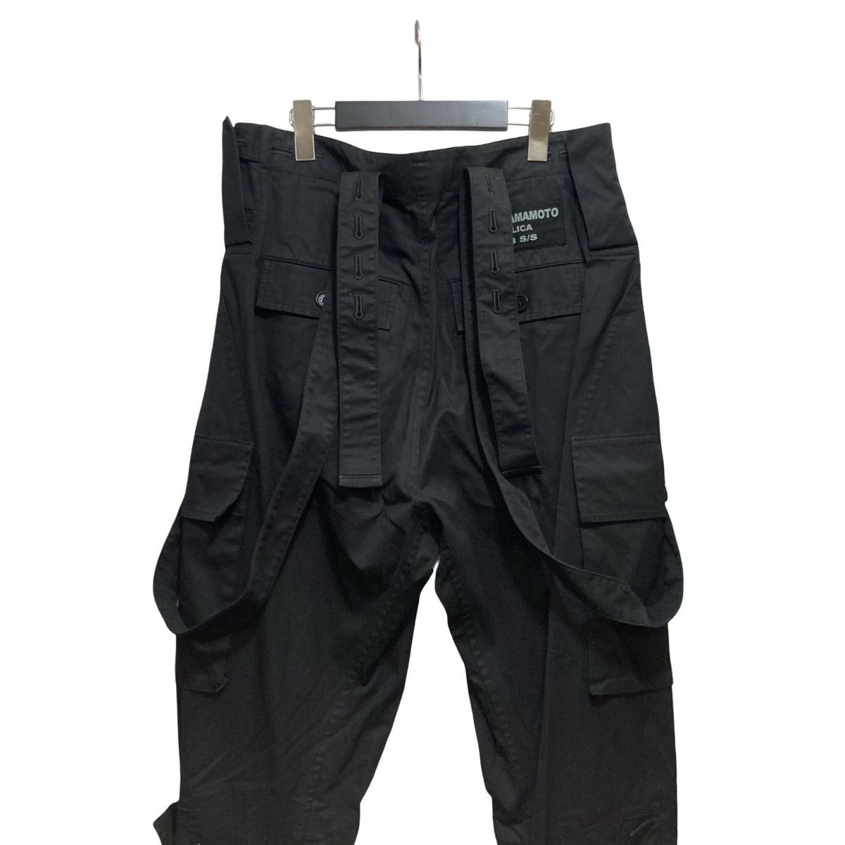 Yohji Yamamoto yohji yamamoto Car Goopants with suspenders HH-P58-045 Size US 33 - 4 Thumbnail