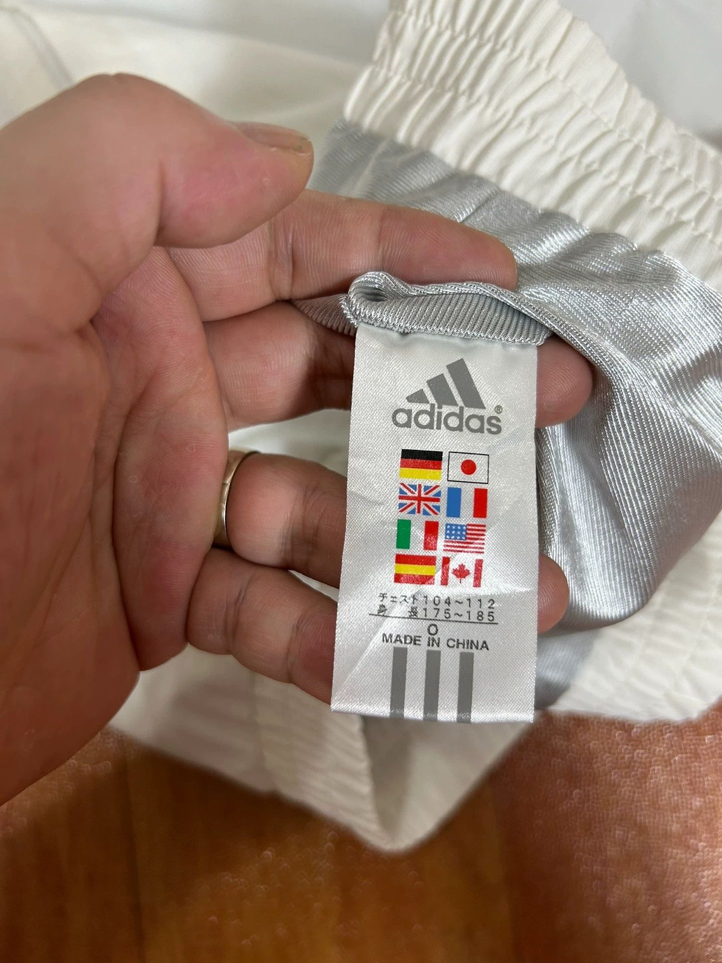 Adidas Men’s Vintage Authentic Adidas Track Jacket / Windbreaker Size US XL / EU 56 / 4 - 5 Thumbnail