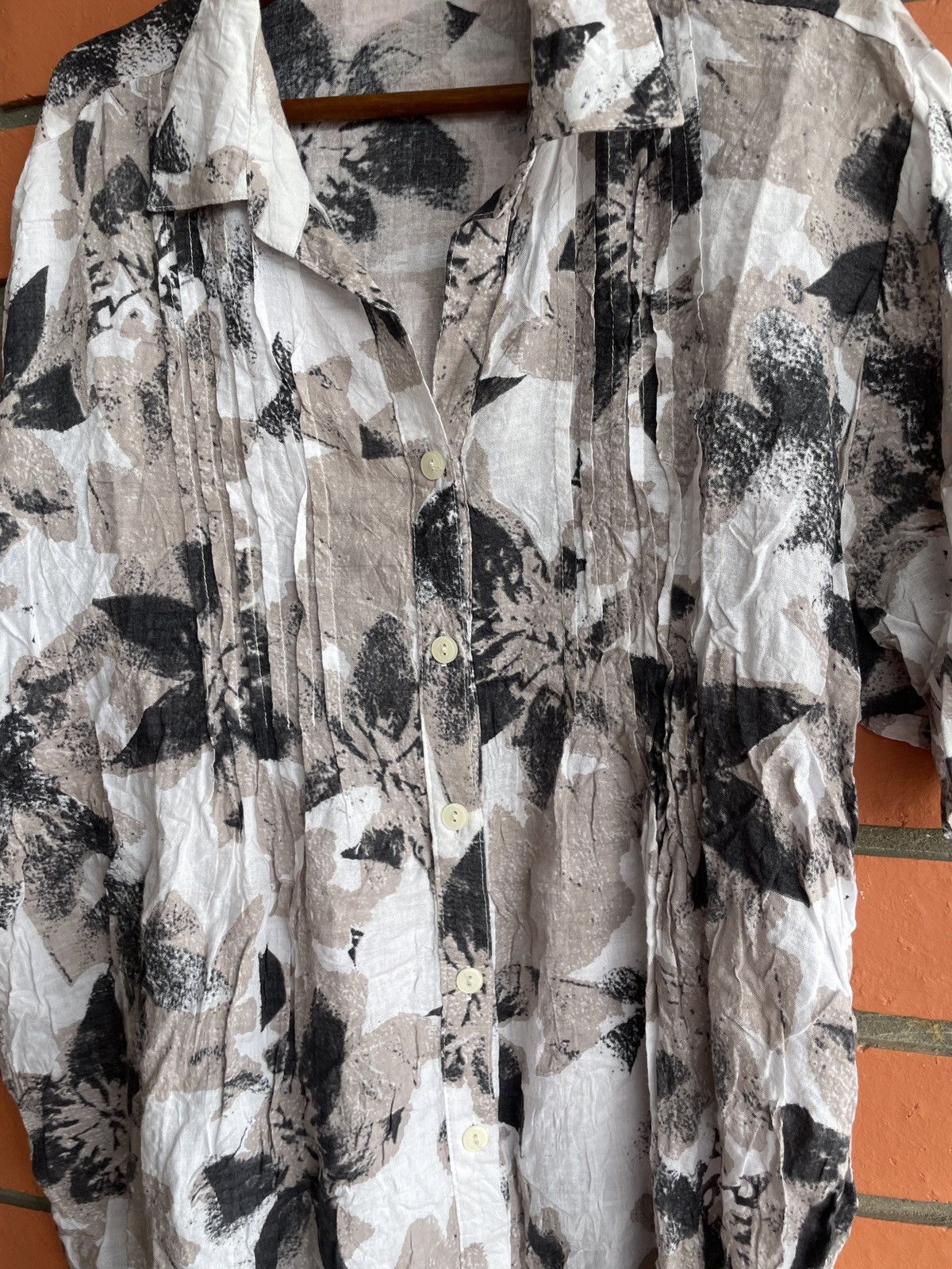 Japanese Brand Vintage All Over Printed Floral Motive Hawaiian Menswear M Size US M / EU 48-50 / 2 - 8 Thumbnail