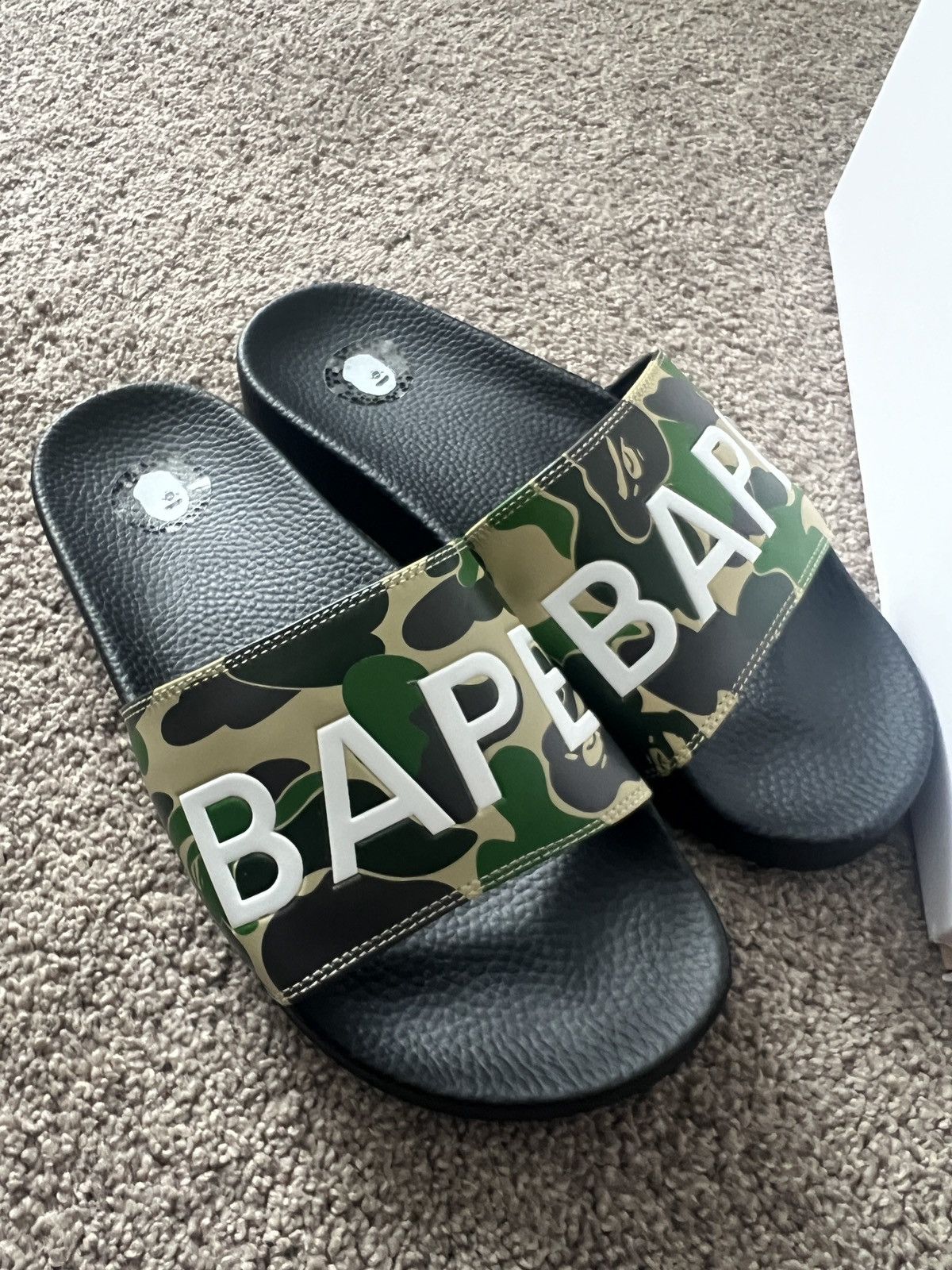Bape ABC Camo Slides Size US 8 / EU 41 - 2 Thumbnail