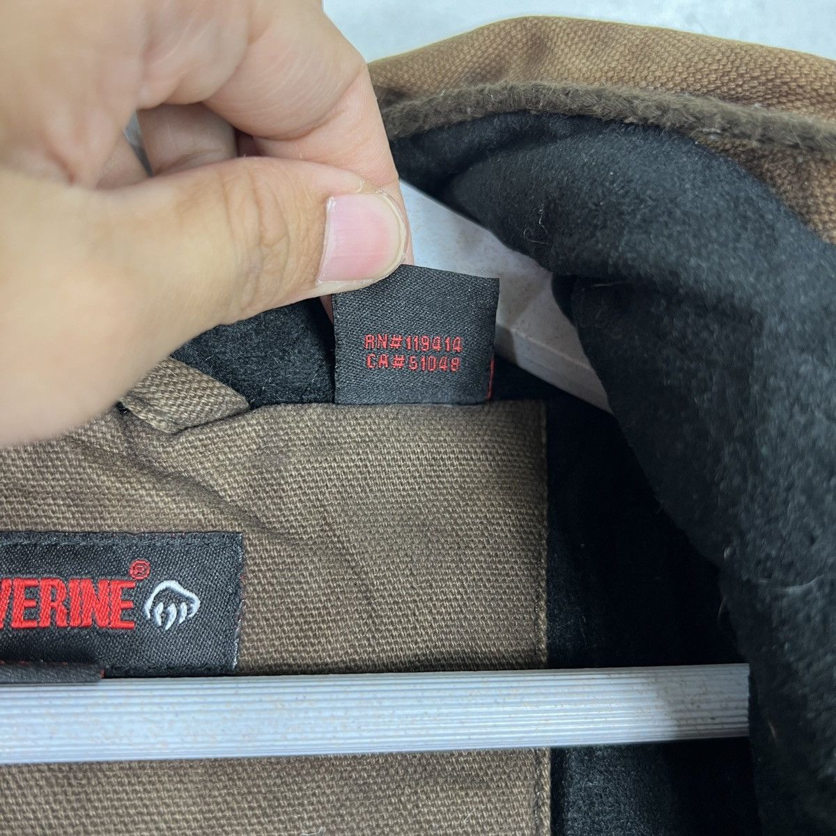 Wolverine 🔥 WOLVERINE DUCK CANVAS DYED DESTROY DISTRESS BOMBER JACKET Size US M / EU 48-50 / 2 - 18 Thumbnail