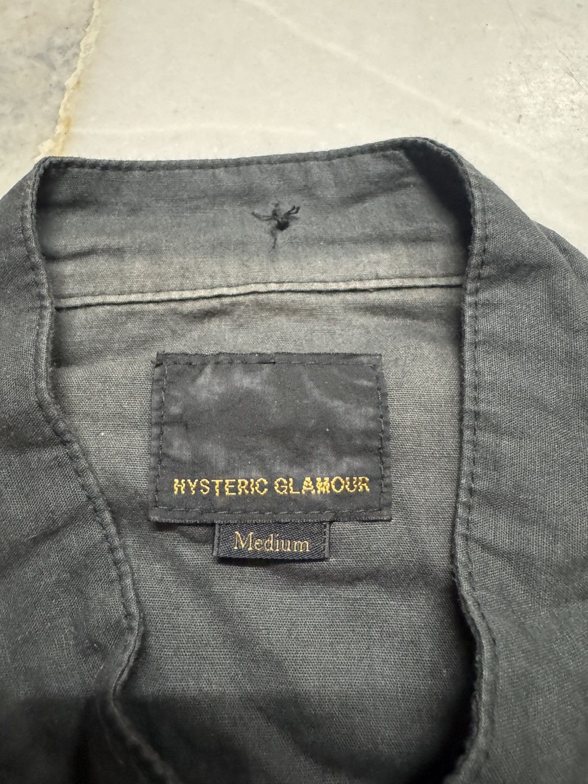 Hysteric Glamour 90s SAMPLE💥HYSTERIC GLAMOUR SHIRT MULTIPOCKET DISTRESS FADE Size US M / EU 48-50 / 2 - 9 Thumbnail