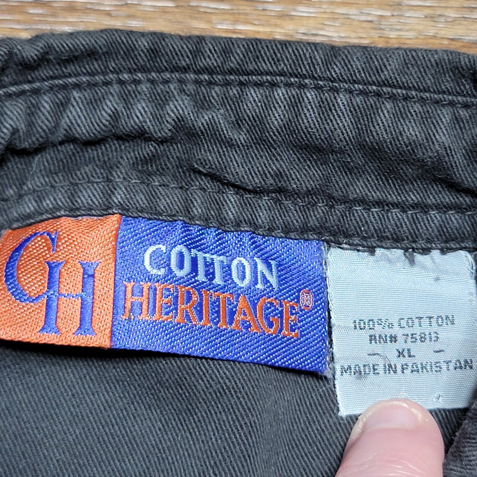 Other Cotton Heritage Denim Top "Tx Biker Rally 2007" - XL Size US XL / EU 56 / 4 - 6 Thumbnail