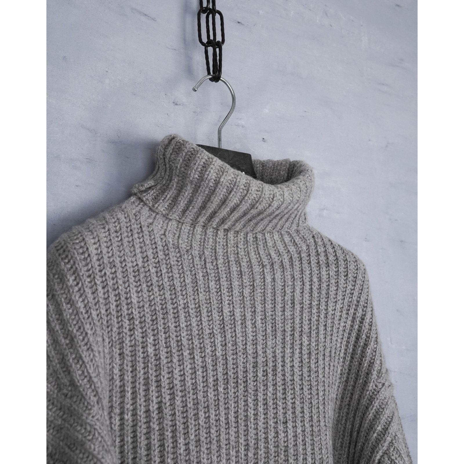Acne Studios Acne studios grey wool knit roll neck warm fashion sweater Size S / US 4 / IT 40 - 7 Thumbnail