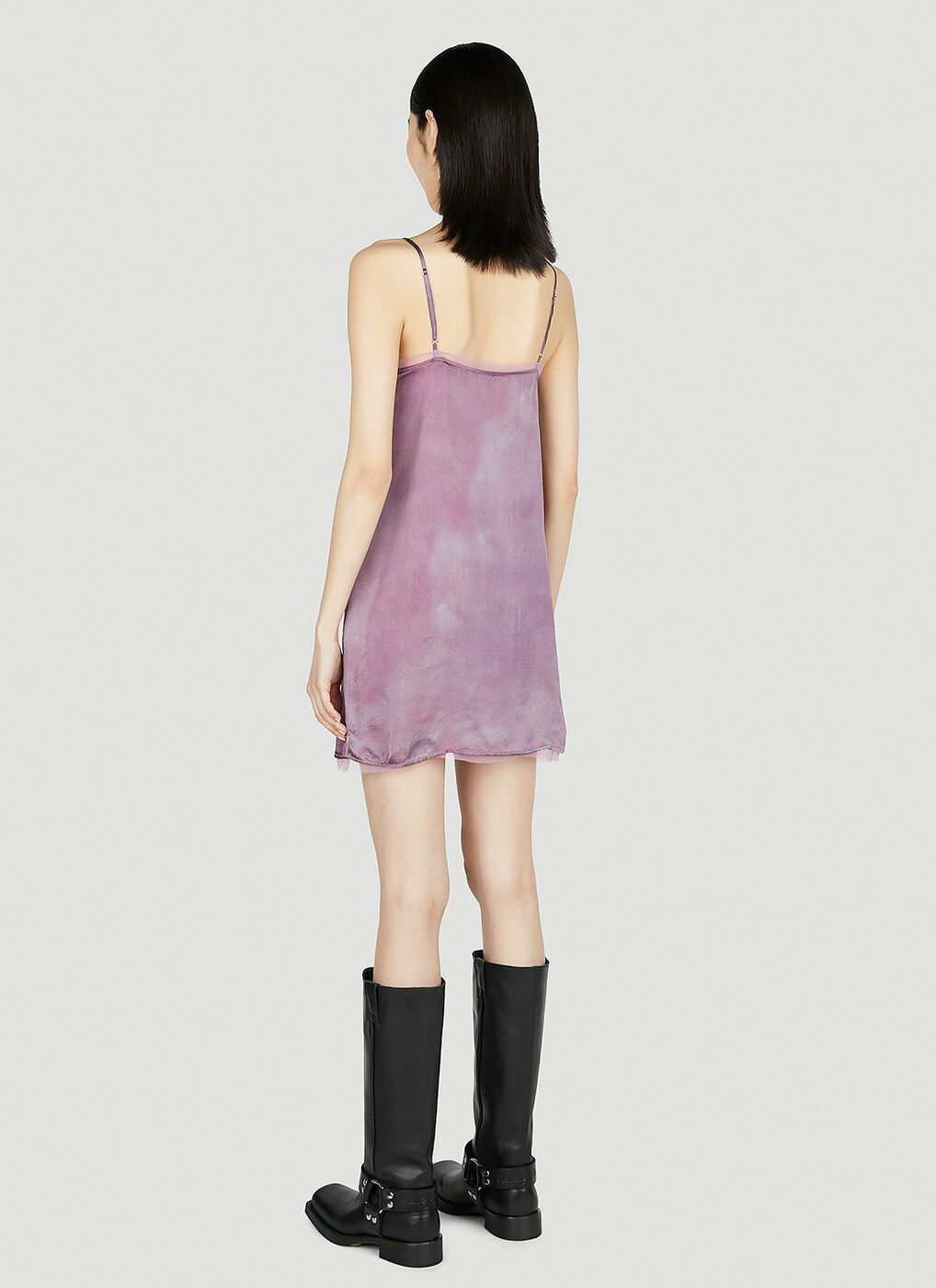 Acne Studios $580 Acne Studios Printed Slip Mini Dress Size M / US 6-8 / IT 42-44 - 4 Thumbnail