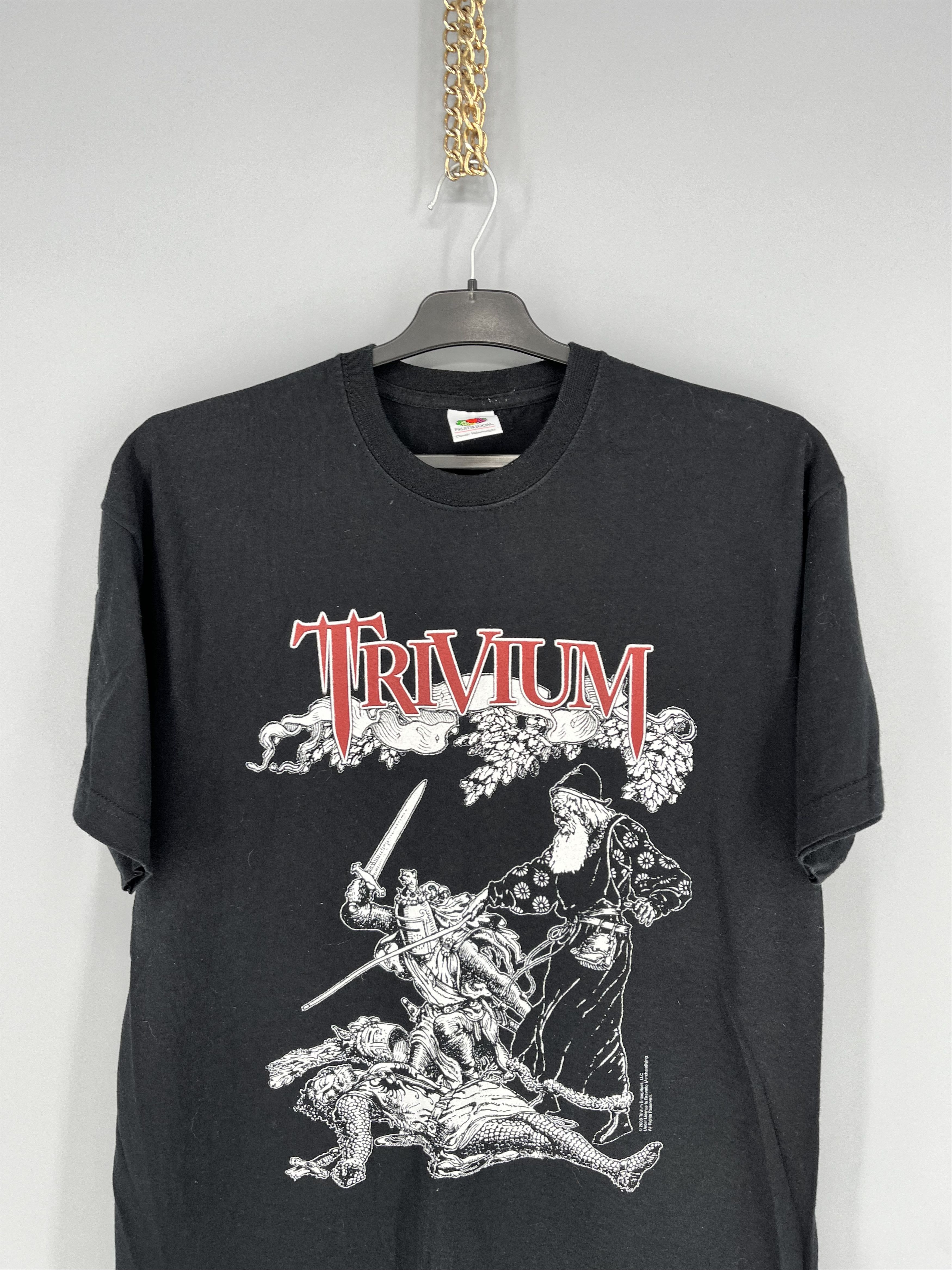 Band Tees Vintage Y2K Triviumn Tour Size M Horror Fece Size US M / EU 48-50 / 2 - 6 Thumbnail