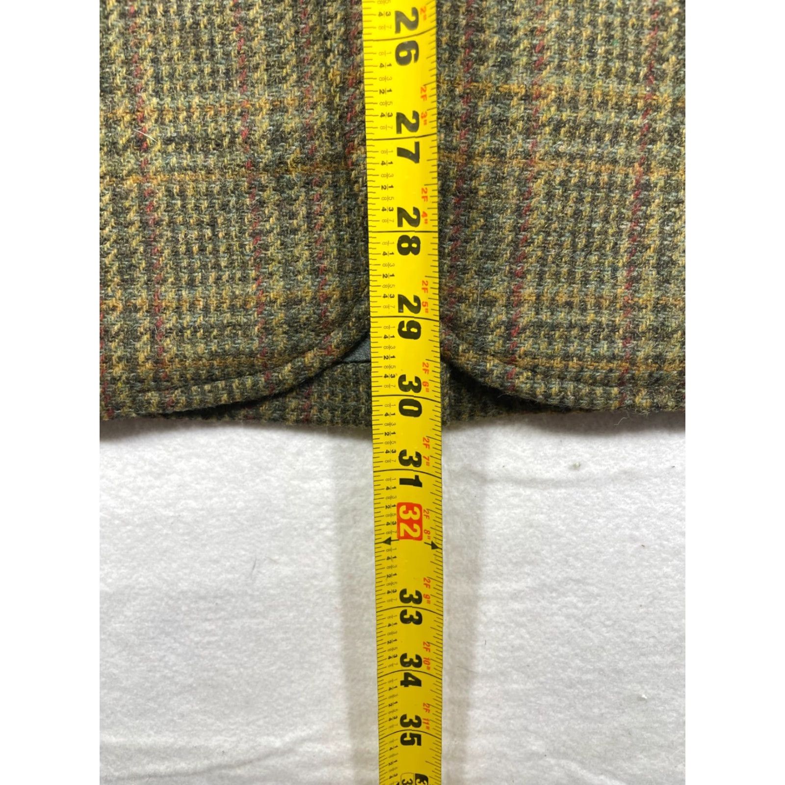 Vintage Warson Manor Blazer Mens 40 Wool Glen Check Shirt Size 40R - 4 Thumbnail