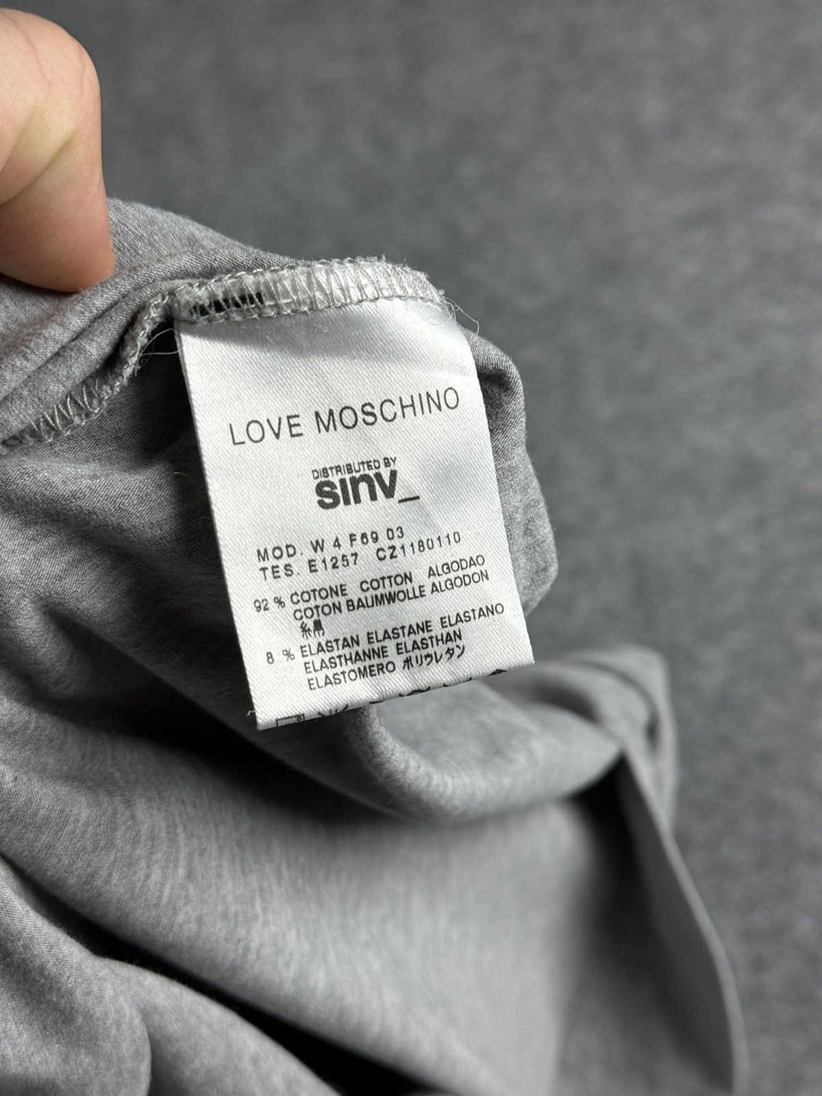 Love Moschino Love Moschino Printed tshirt Size L / US 10 / IT 46 - 9 Thumbnail