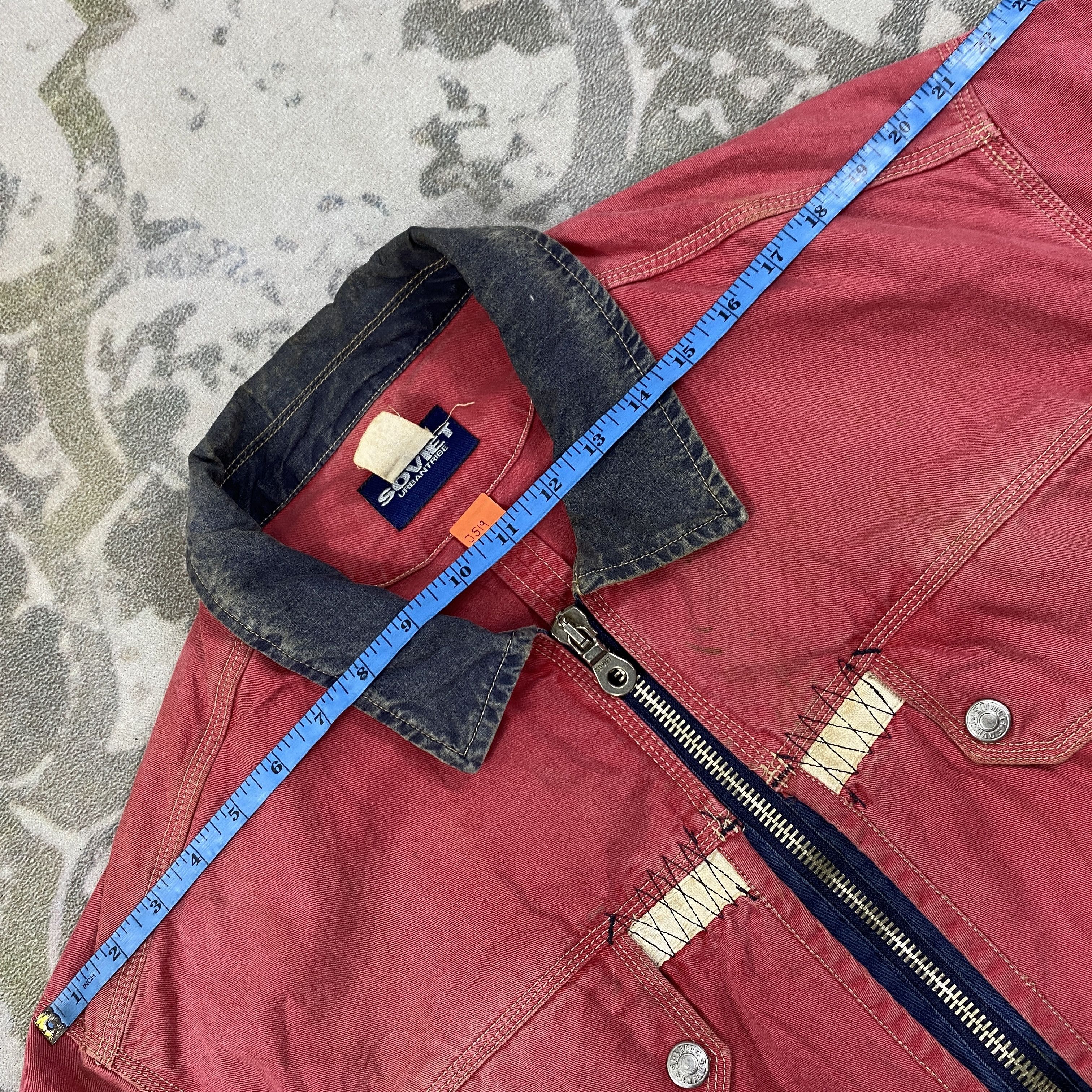 Carhartt Vintage Soviet Detroit Sun Faded carhartt style Jacket- J519 Size US L / EU 52-54 / 3 - 9 Thumbnail