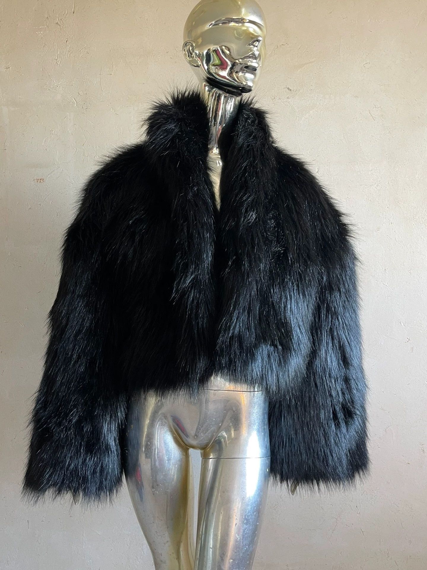 Other CONTERENT/QUEENHOT eco fur 2-way thick short jacket L Size L / US 10 / IT 46 - 1 Thumbnail