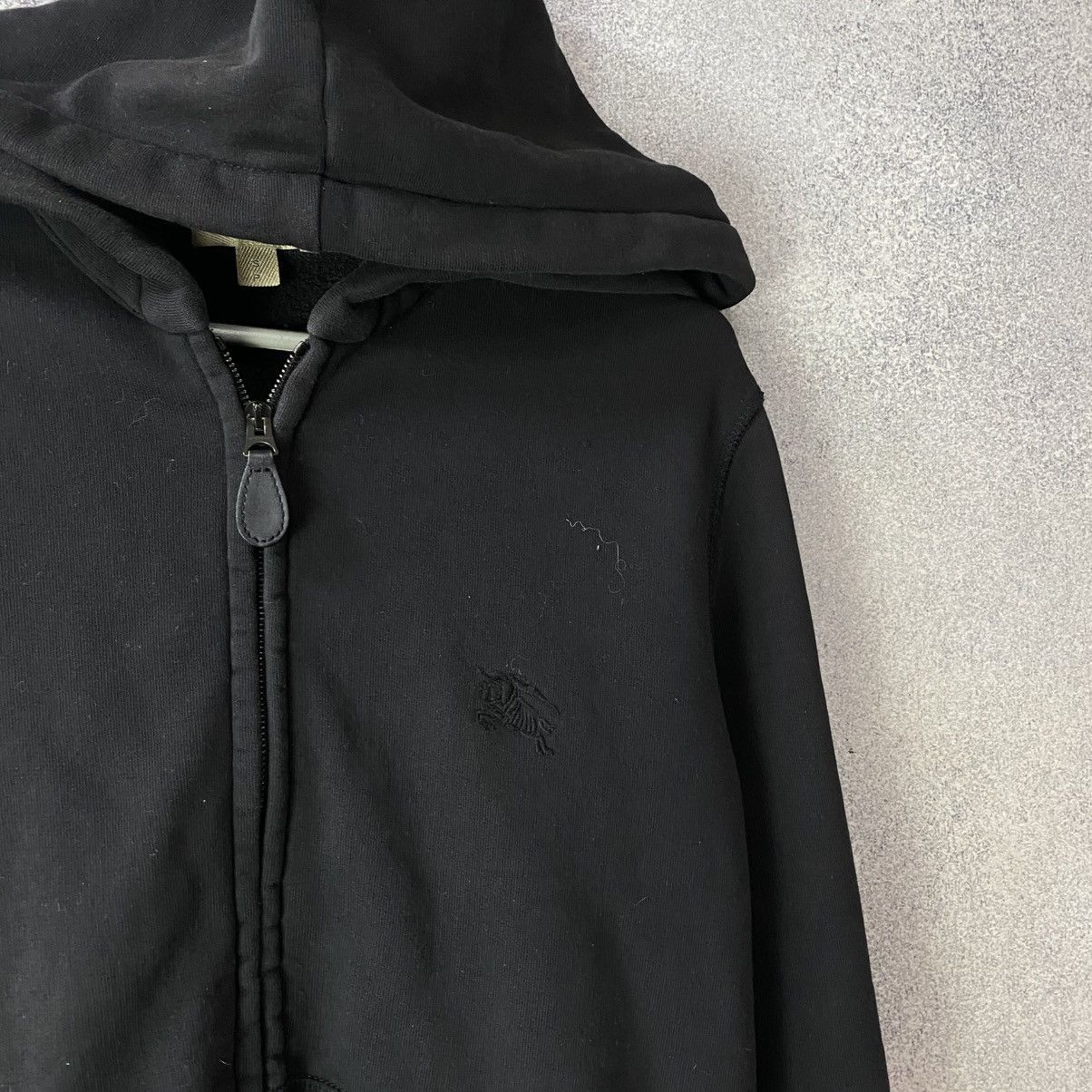 Burberry Black Burrbery zip hoodie Brit luxury Size US S / EU 44-46 / 1 - 3 Thumbnail