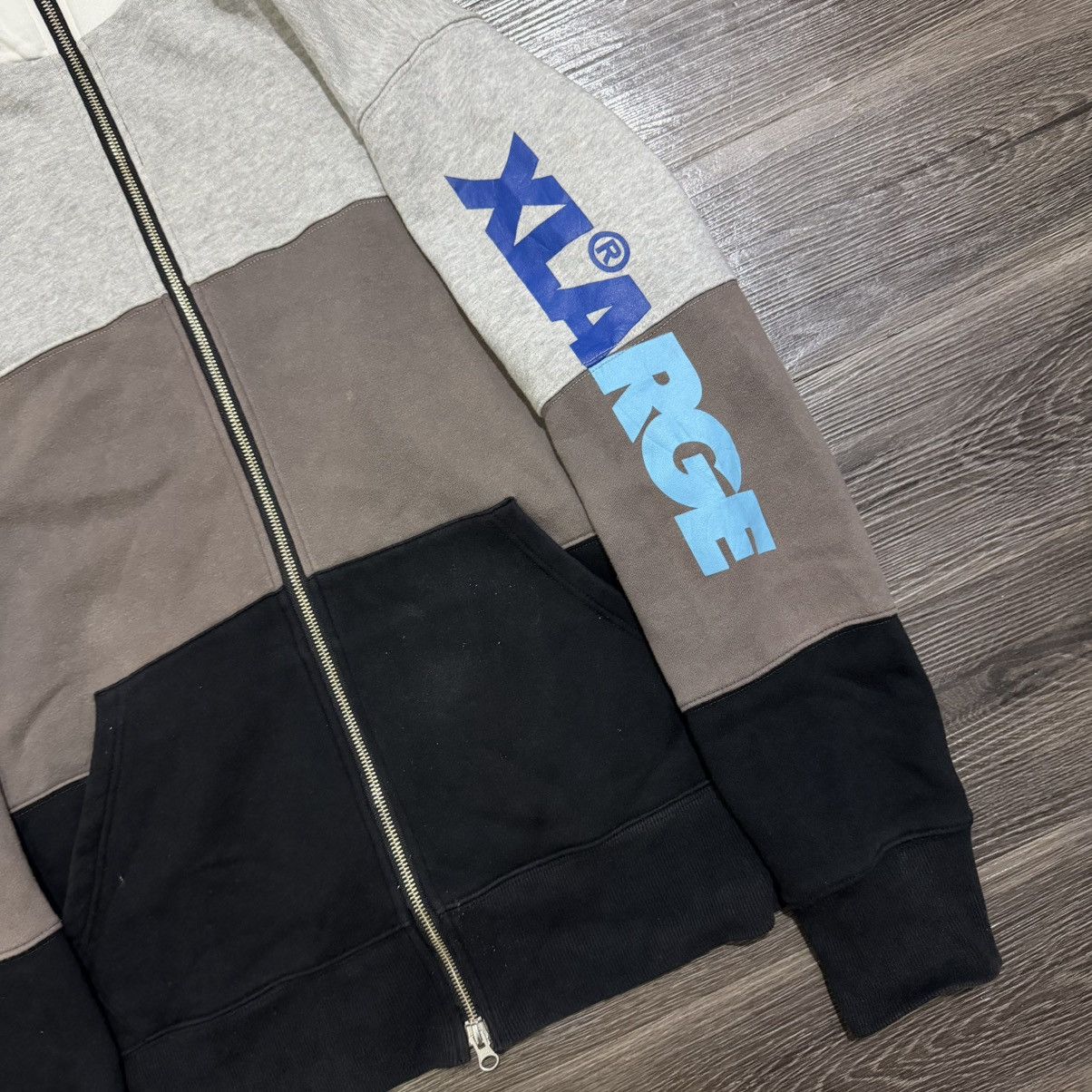Xlarge X Large colour block zip up hoodies Size US L / EU 52-54 / 3 - 3 Thumbnail