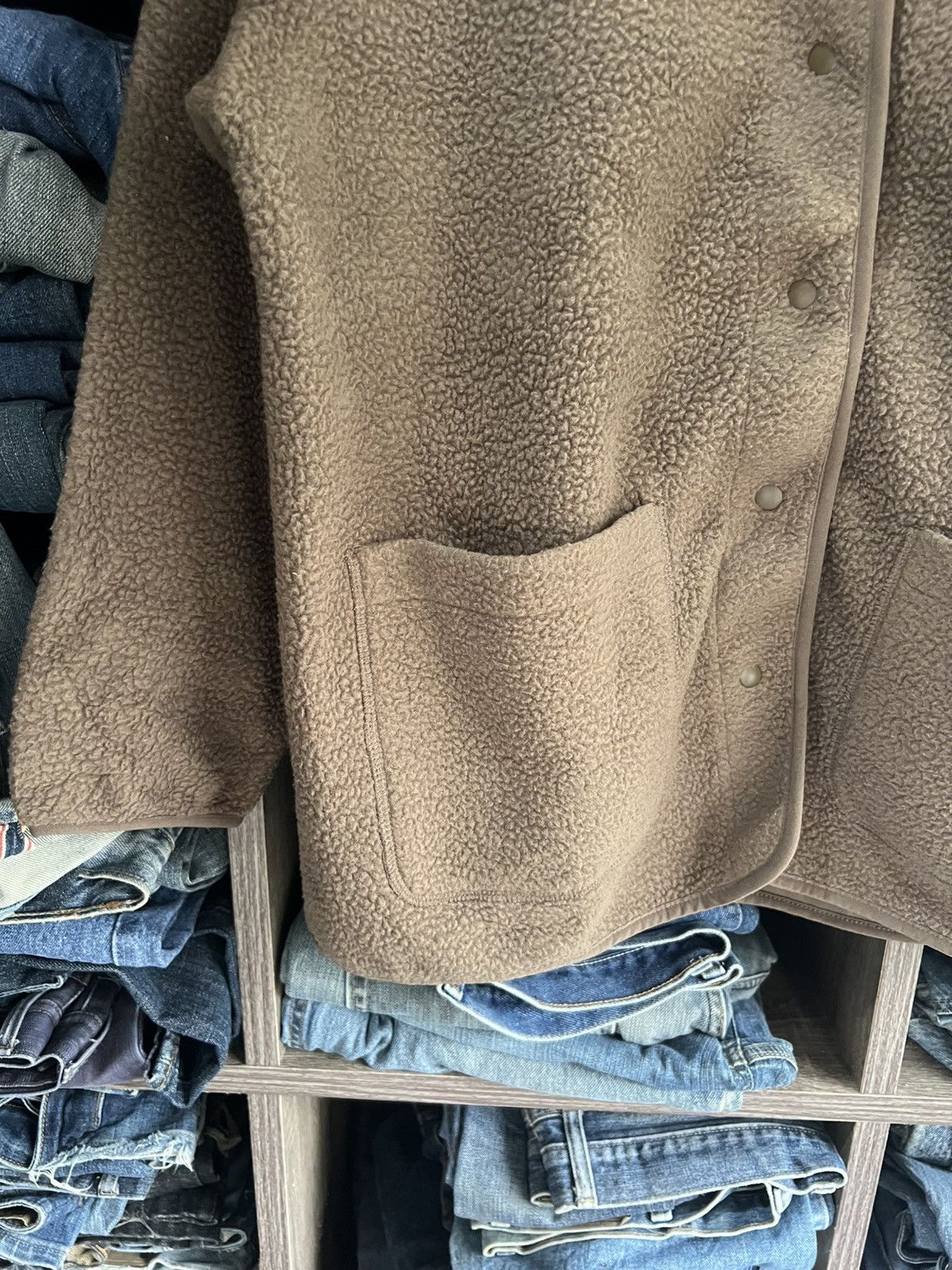 Global Work 🔥Global Work Deep Pile Sherpa Button Jacket Size US M / EU 48-50 / 2 - 6 Thumbnail
