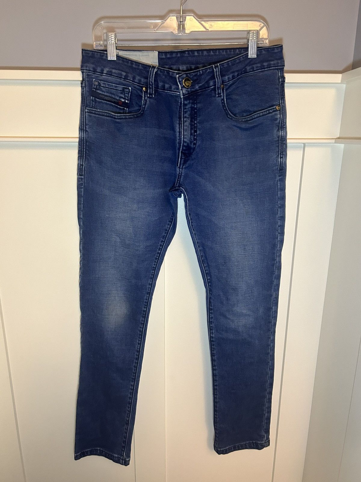 Diesel Diesel trompe l'oeil jean sweatpants Size US 34 / EU 50 - 1 Thumbnail
