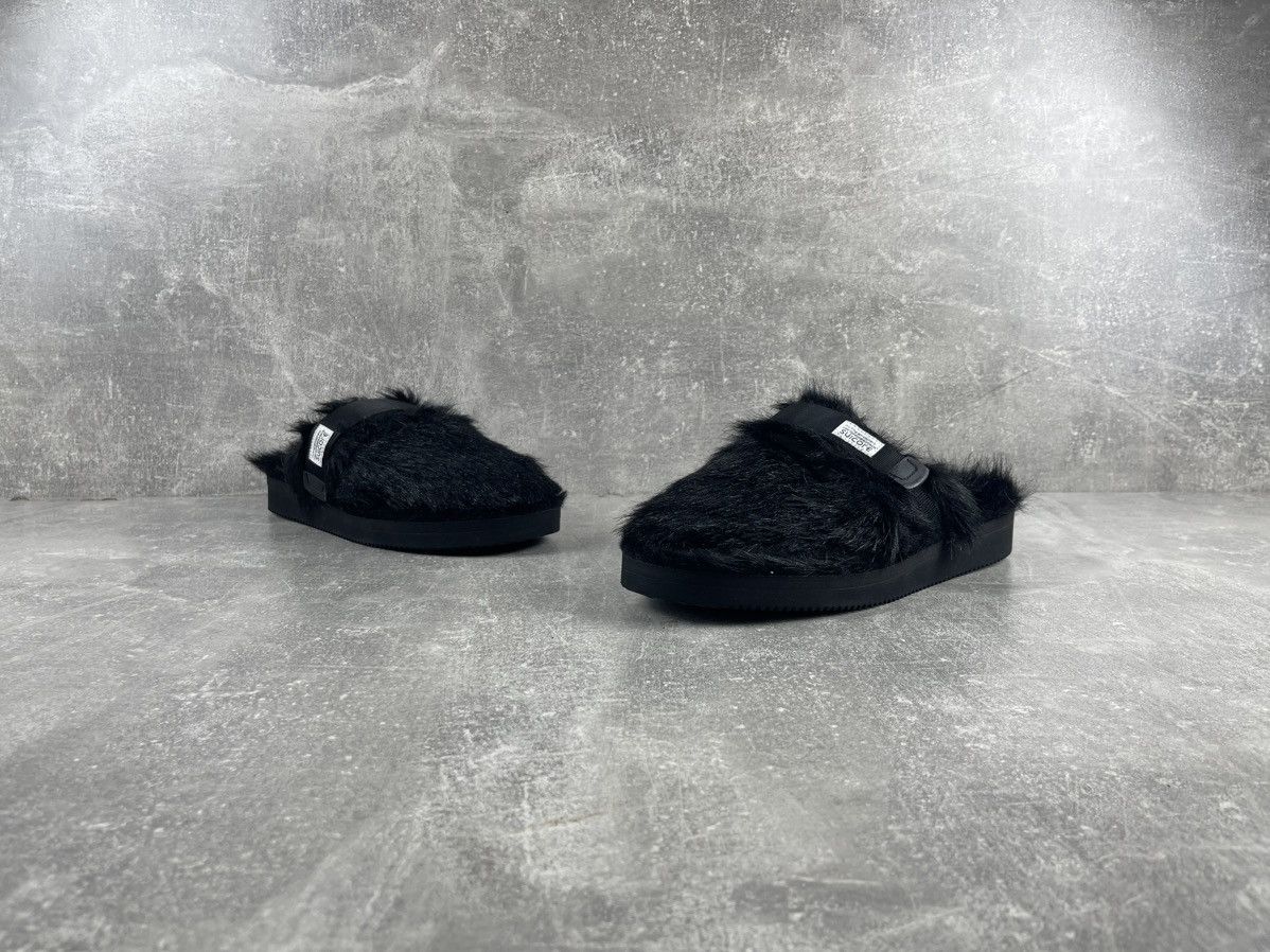Suicoke Suicoke NWT Rare Y2K Black Fluffy Slip-on Sandals Size US 9 / EU 42 - 6 Thumbnail