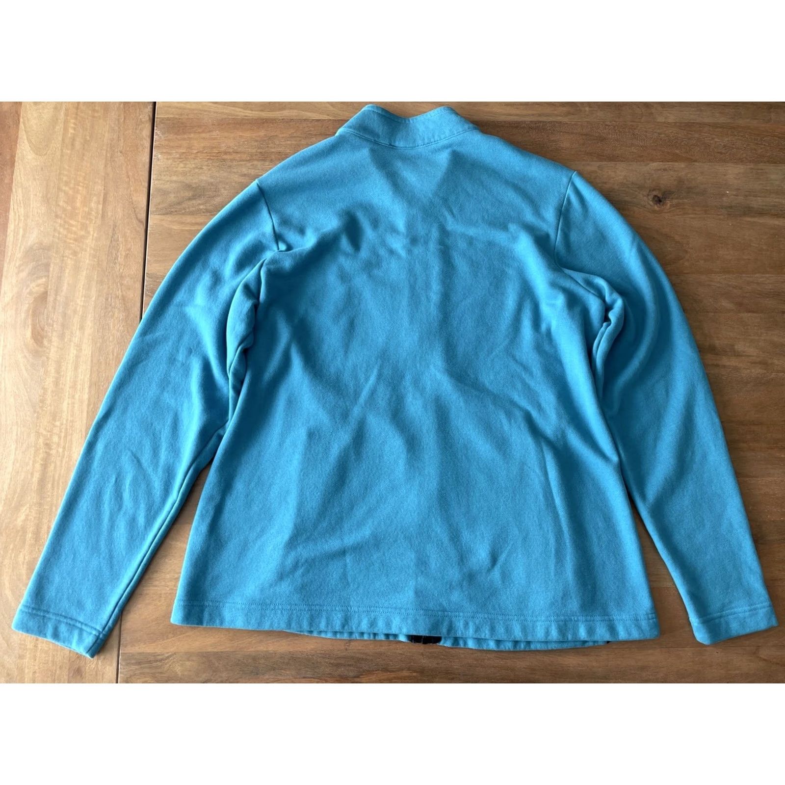 Vintage Perlis Full Zip Sweatshirt Mens XL Blue Mock Neck Logo Embroidered Zipper Pineapple? Size US XL / EU 56 / 4 - 2 Thumbnail