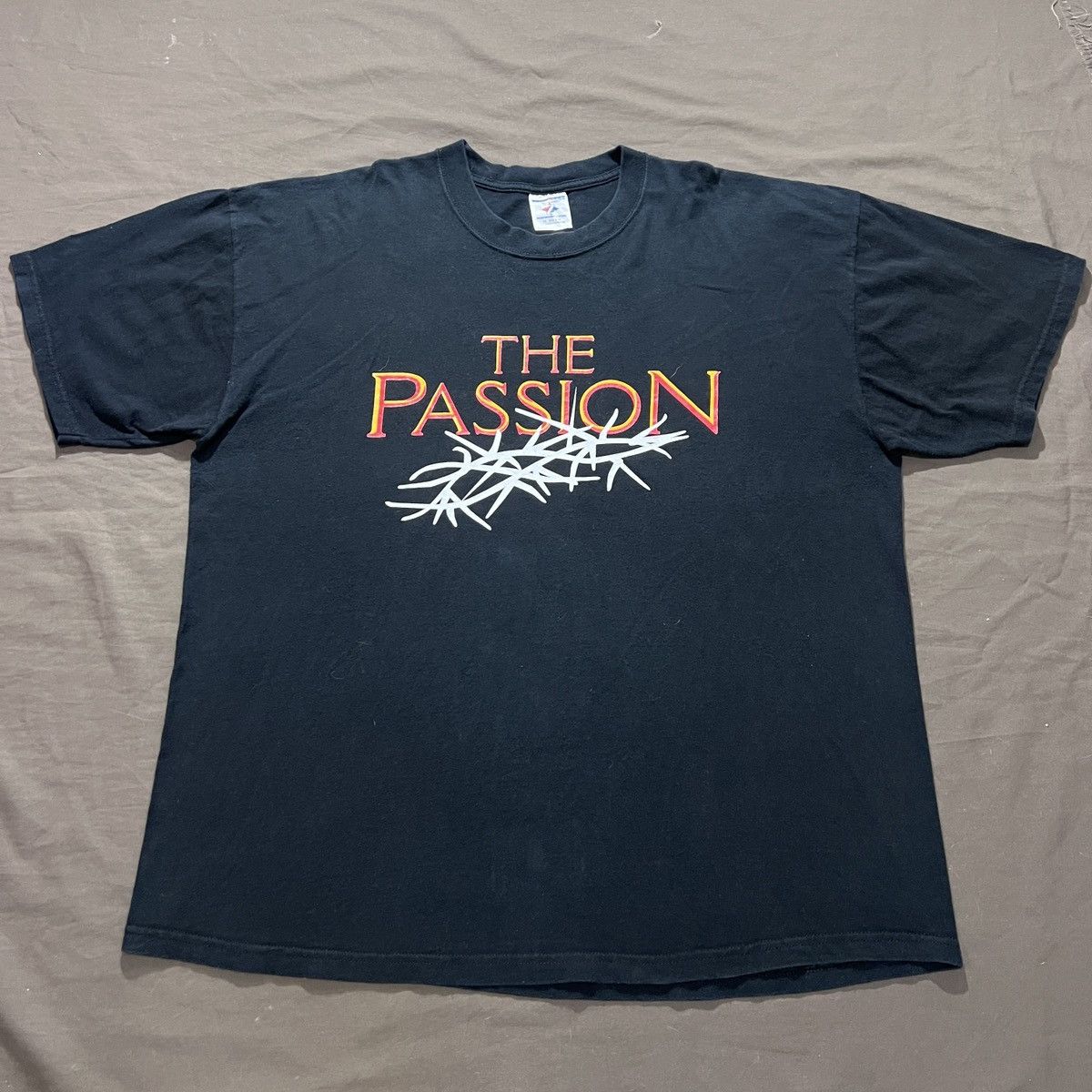 Vintage Vintage Y2K THE PASSION Tee 2XL God Bible Holy Jesus Size US XXL / EU 58 / 5 - 2 Thumbnail