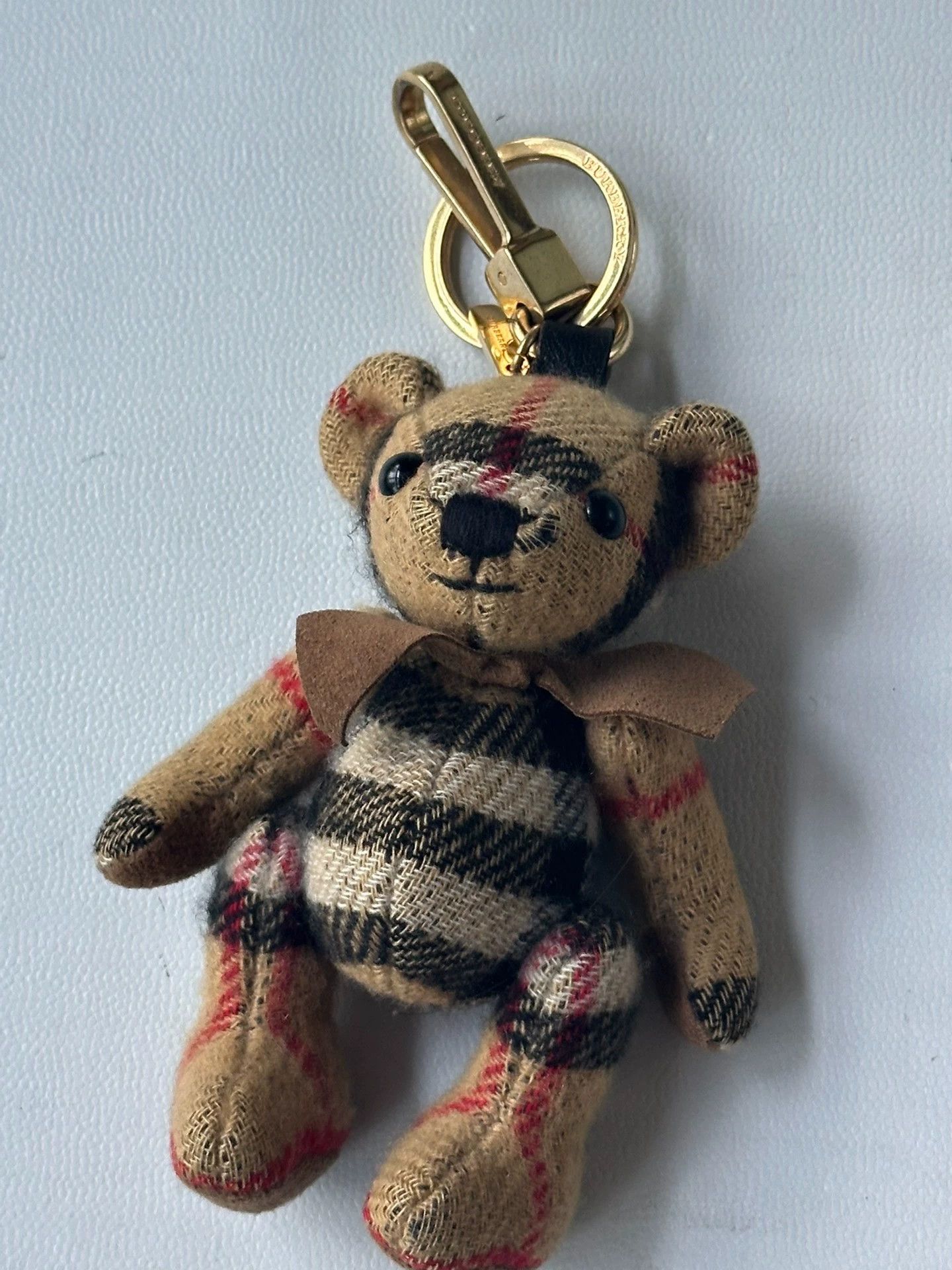 Burberry Burberry Teddy Bear Keychain Size ONE SIZE - 3 Thumbnail