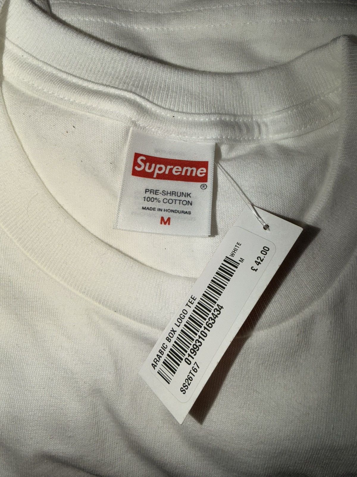 Supreme SUPREME ARAB BOX LOGO Size US M / EU 48-50 / 2 - 3 Thumbnail