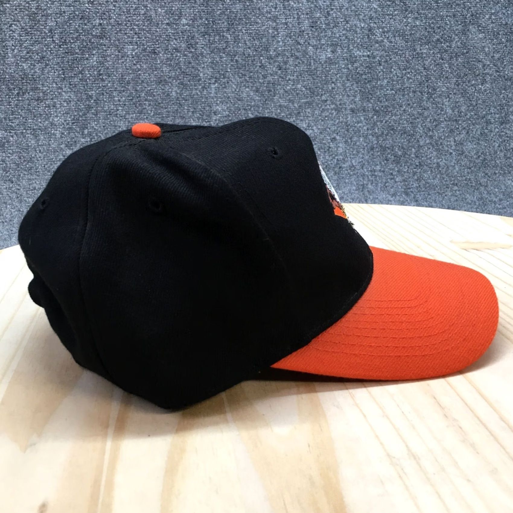 Vintage Wildlife Forever Baseball Cap Hat Mens Black OS Adjustable OTTO Size ONE SIZE - 4 Thumbnail