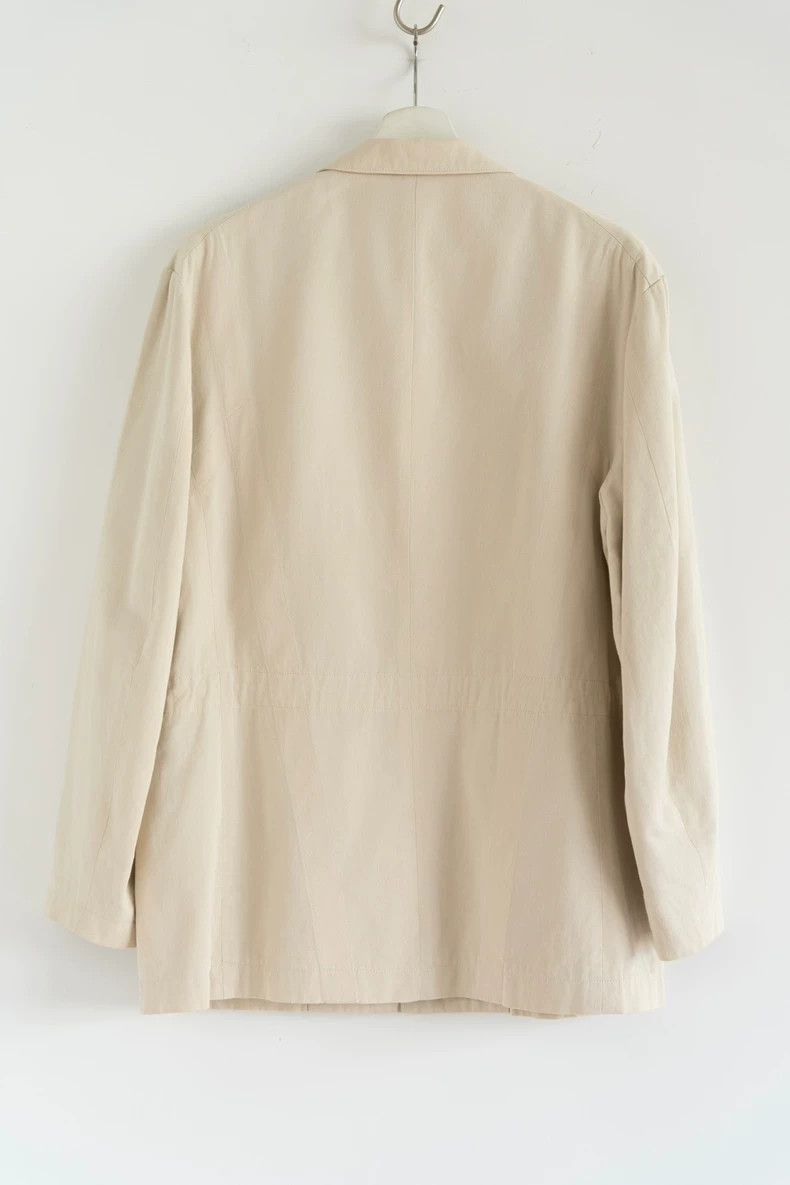 Y's for Men Y's For Men size 2 00 beige drawstring blazer Size 36R - 2 Thumbnail