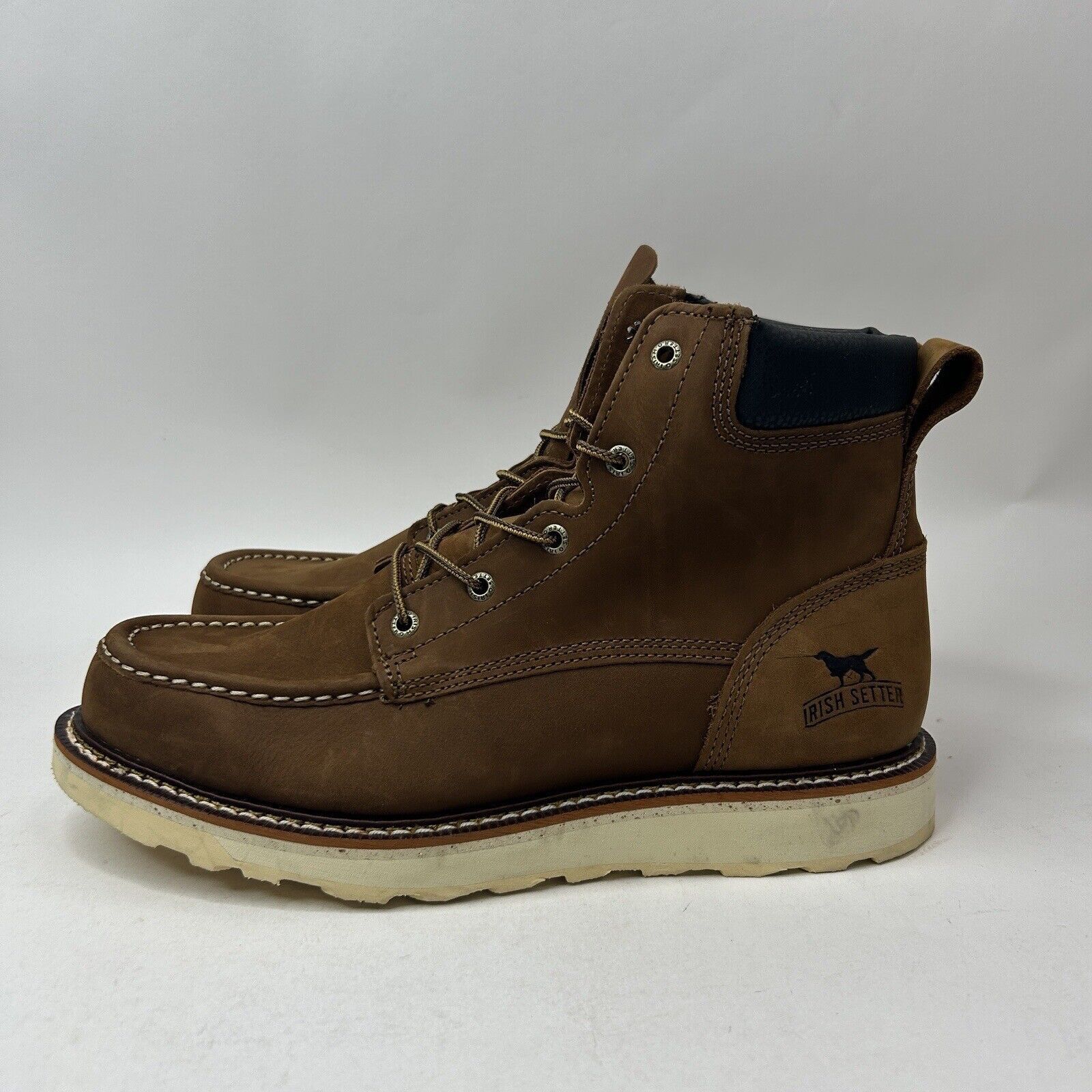 Red Wing Irish Setter 6" Ashby Soft Toe Red Wing Boots “Light Brown” Size US 11.5 / EU 44-45 - 5 Thumbnail