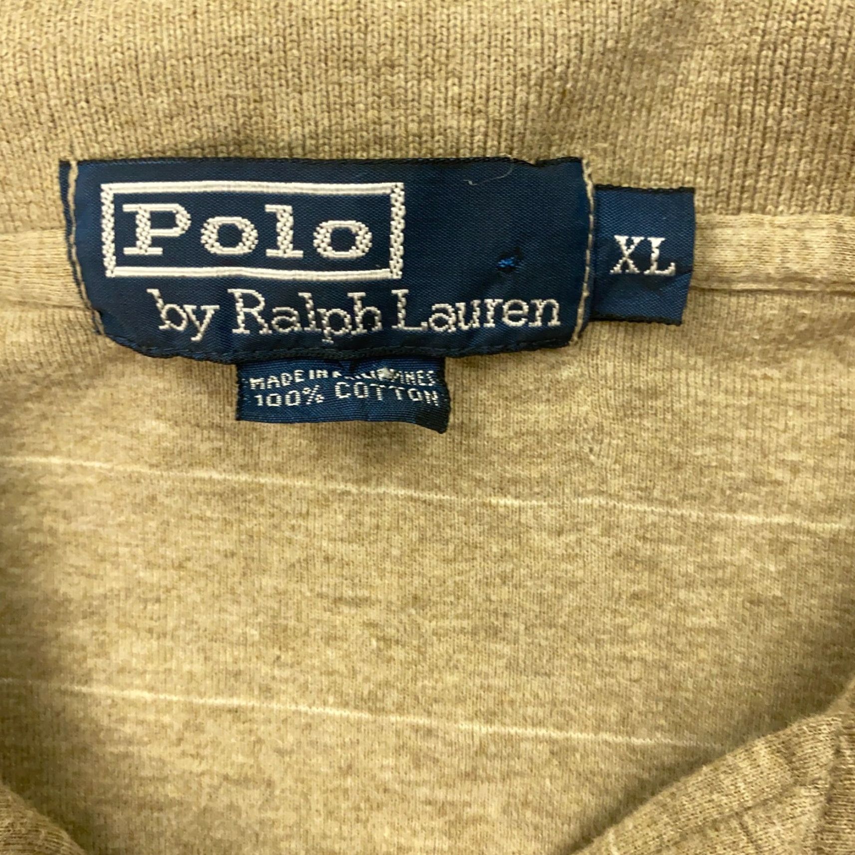 Polo Ralph Lauren VTG Polo Ralph Lauren Shirt Mens XL Tan Striped Long Sleeve Polo Pony 90s Polo Ralph Lauren Shirt Mens XL Tan Striped Long Sleeve 90s Size US XL / EU 56 / 4 - 4 Thumbnail