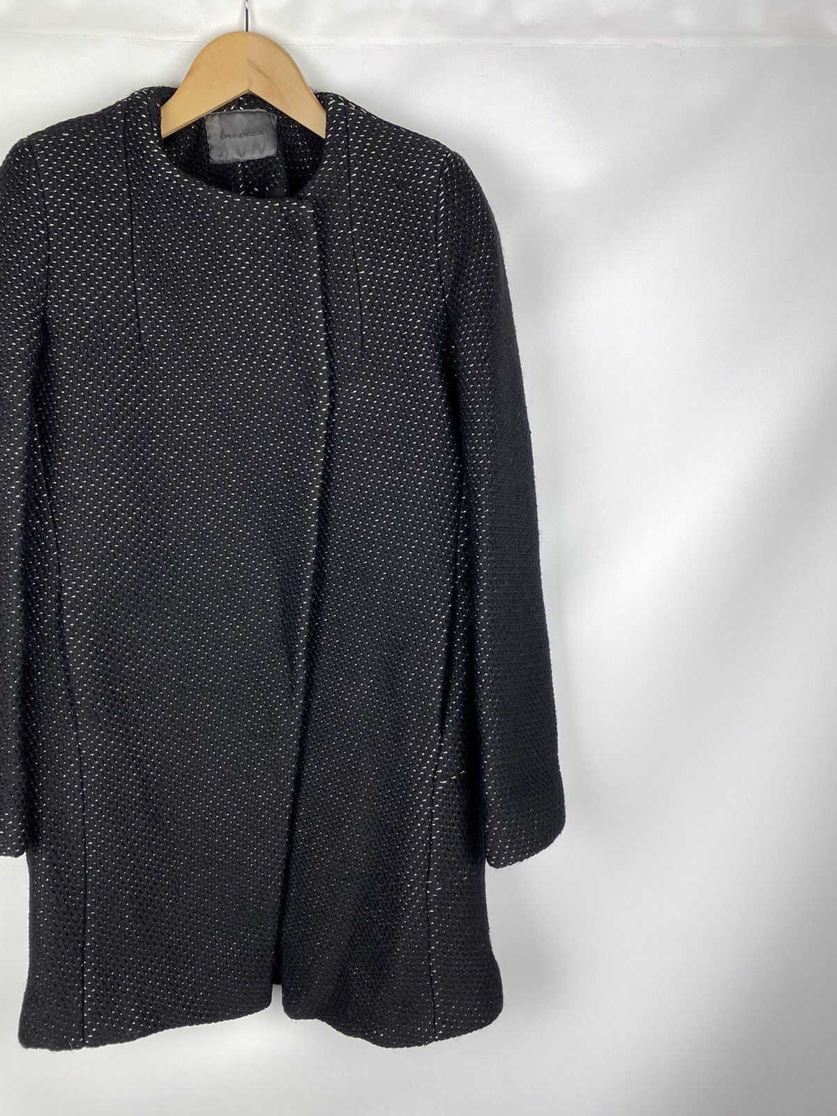Scanlan Theodore Scanlan & Theodore ladies wool & silk coat jacket size 8 Size M / US 6-8 / IT 42-44 - 3 Thumbnail