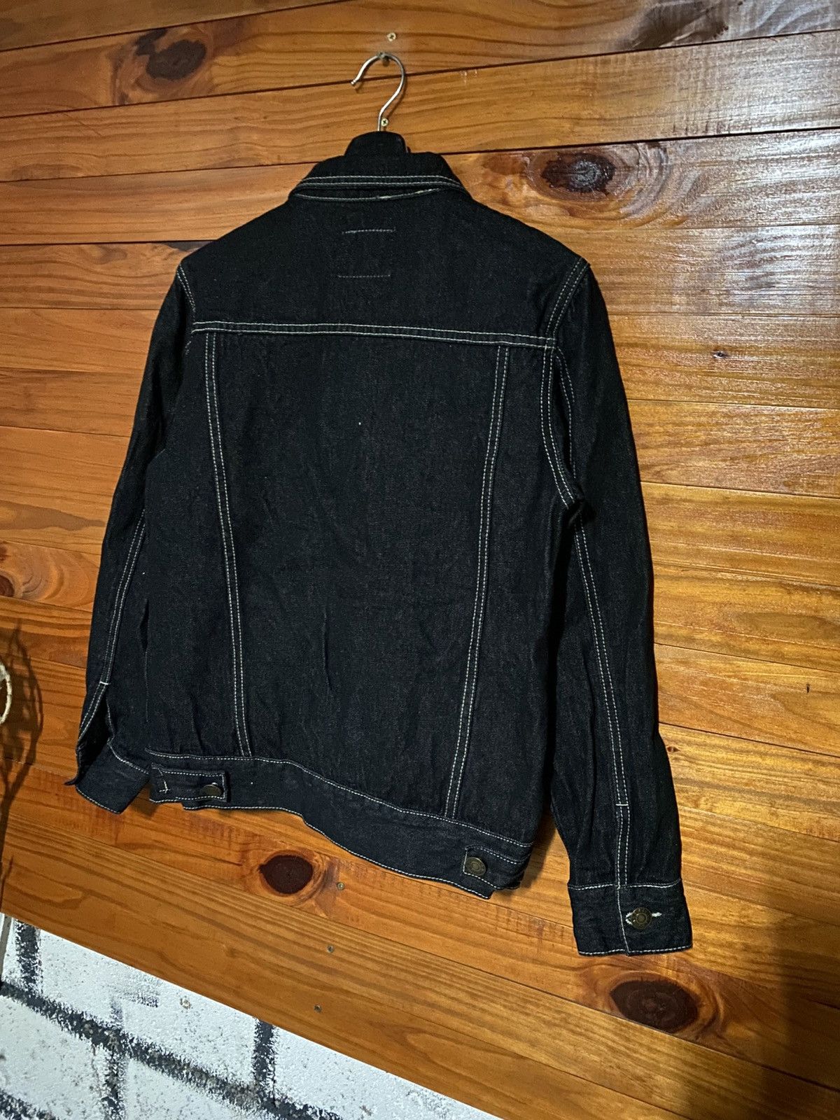 Japanese Brand Vintage indigo Denim Trucker Jacket Western Workwear Size US S / EU 44-46 / 1 - 8 Thumbnail
