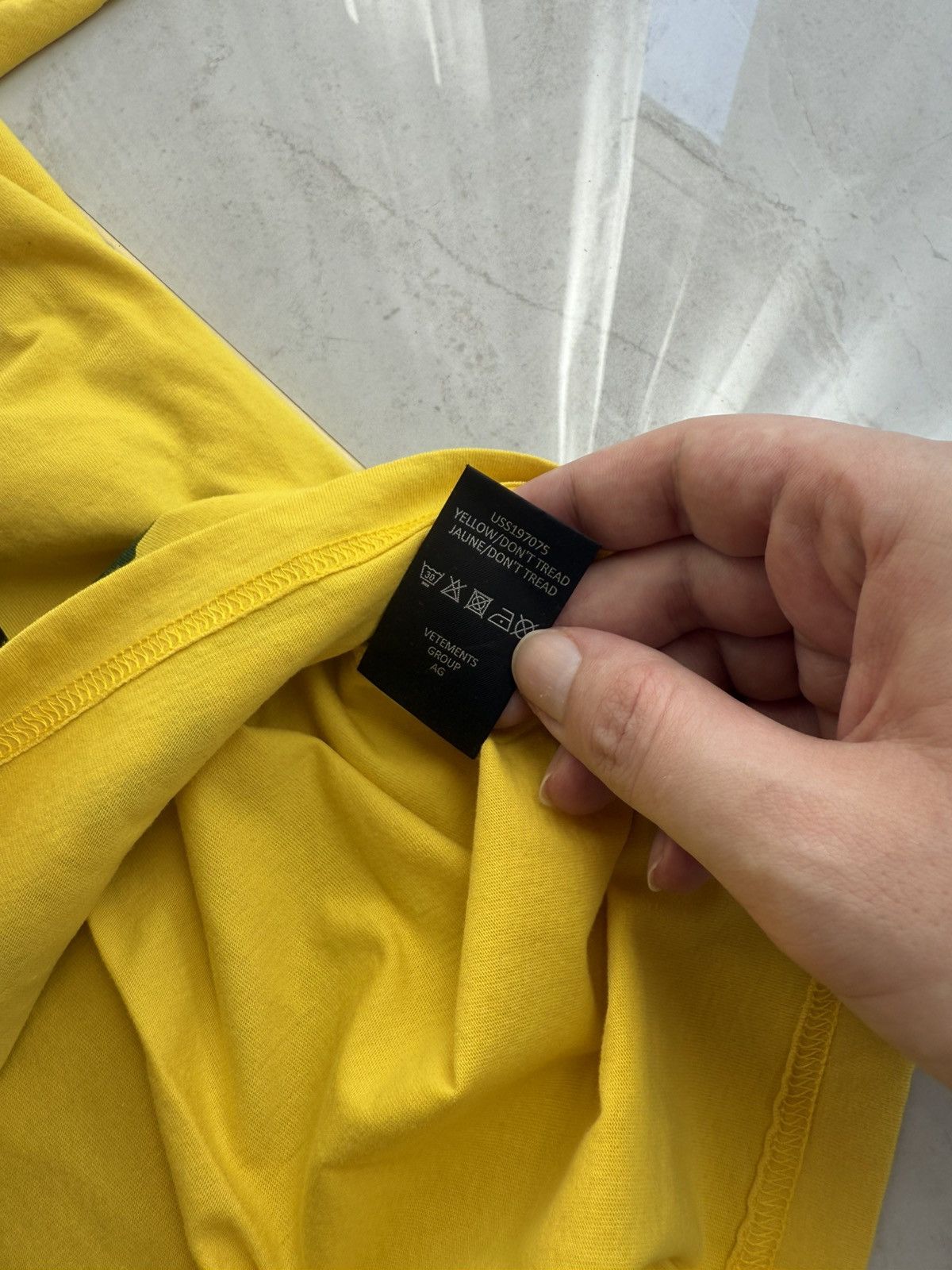 Vetements Vetements SS19 Dont treat on me Tshirt Sz.XS Size US XS / EU 42 / 0 - 7 Thumbnail