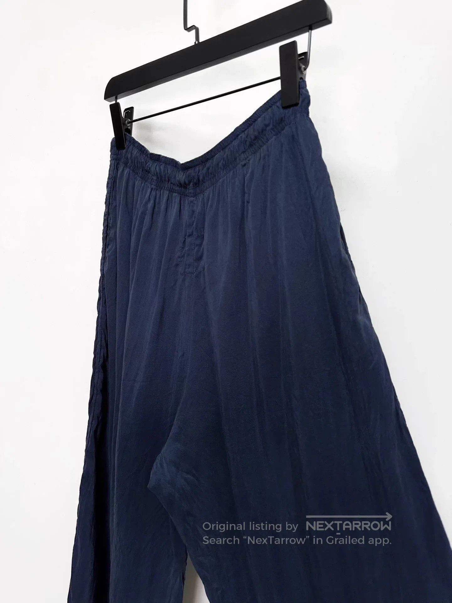 Casey Vidalenc Blue Casual Drawstring Pants Size 34. Size US 34 / EU 50 - 3 Thumbnail