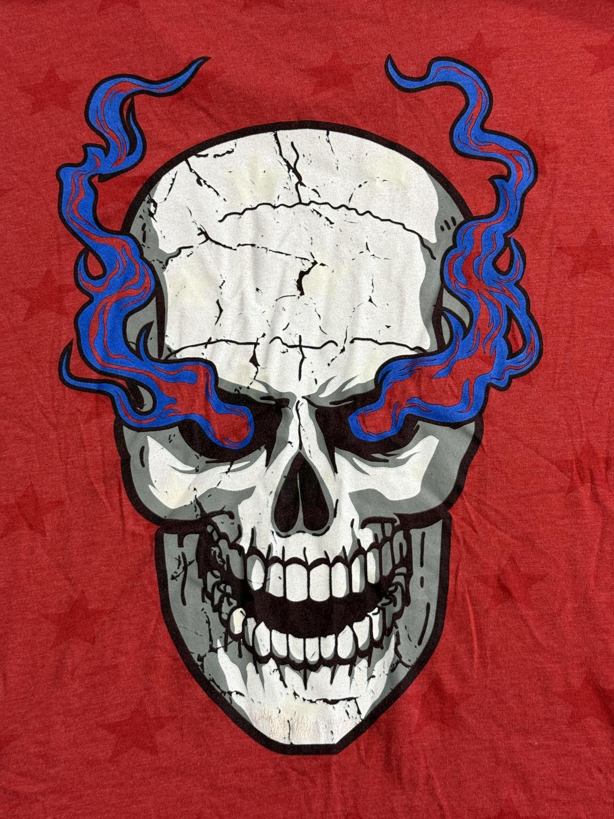 WWE Stone Cold T-shirt Steve Austin 3:16 AOP Stars Skull 3XL Size US XXL / EU 58 / 5 - 5 Thumbnail