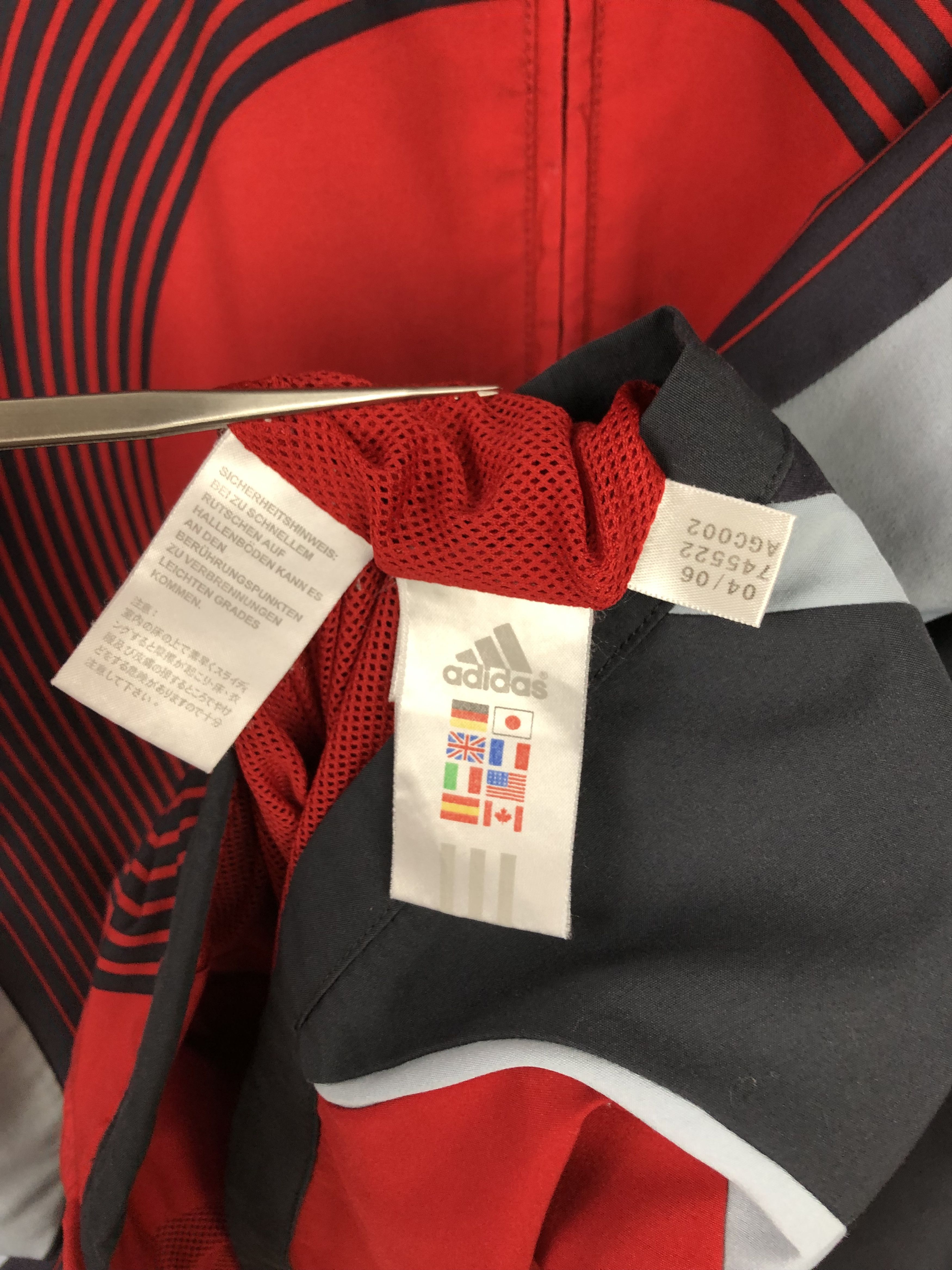 Adidas × Vintage Vintage Adidas Slovakia Football Jacket Soccer Track Size US M / EU 48-50 / 2 - 9 Thumbnail