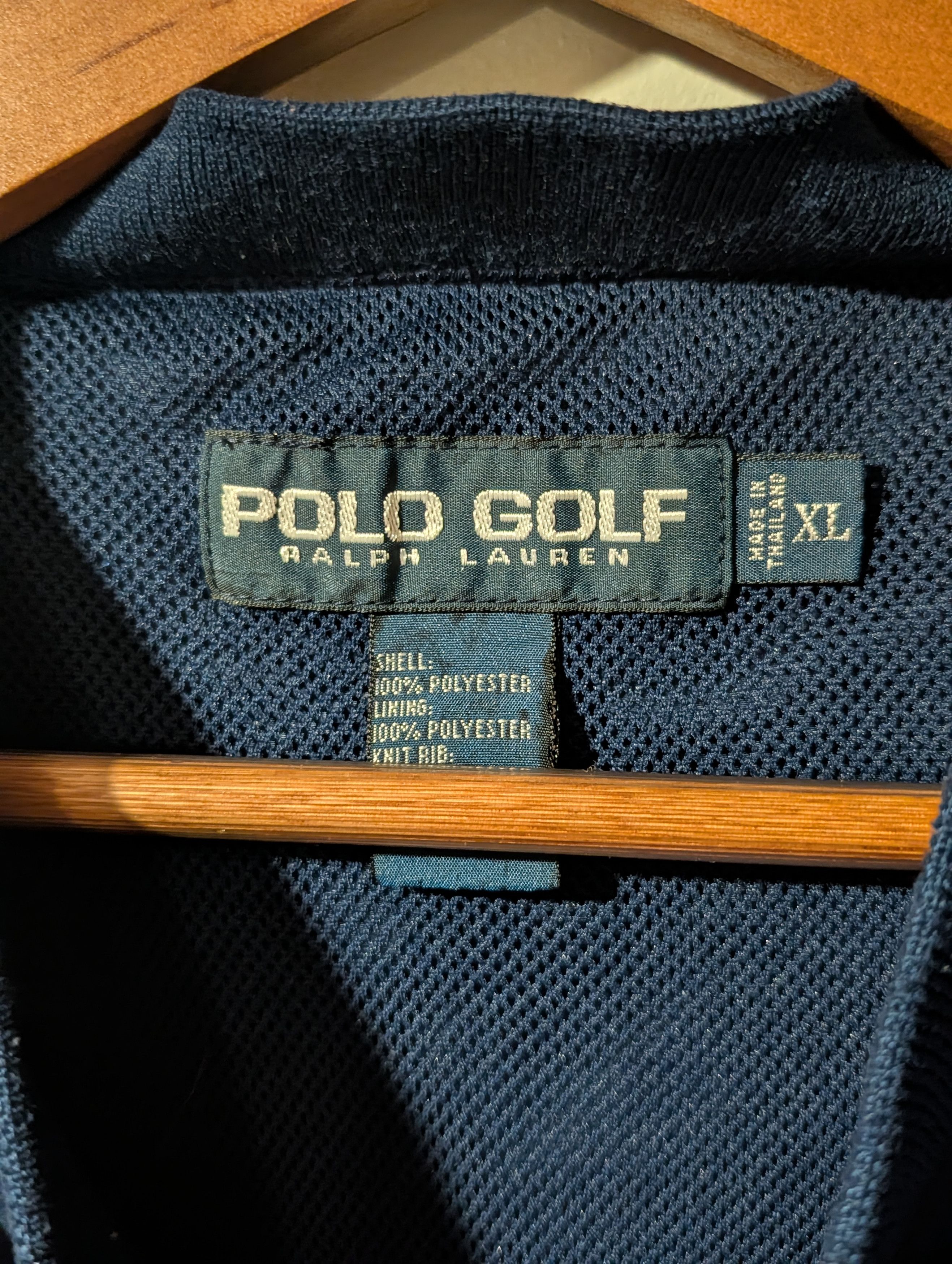 Polo Ralph Lauren VTG Polo Golf Ralph Lauren Windbreaker Pullover Gorpcore Size US XL / EU 56 / 4 - 3 Thumbnail