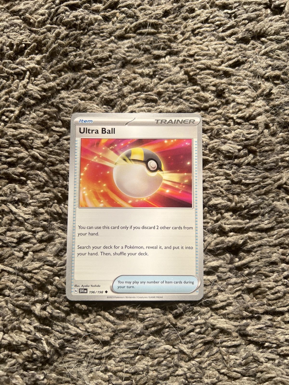 Pokemon 2023 Pokémon Ultra Ball Card Size ONE SIZE - 1 Thumbnail
