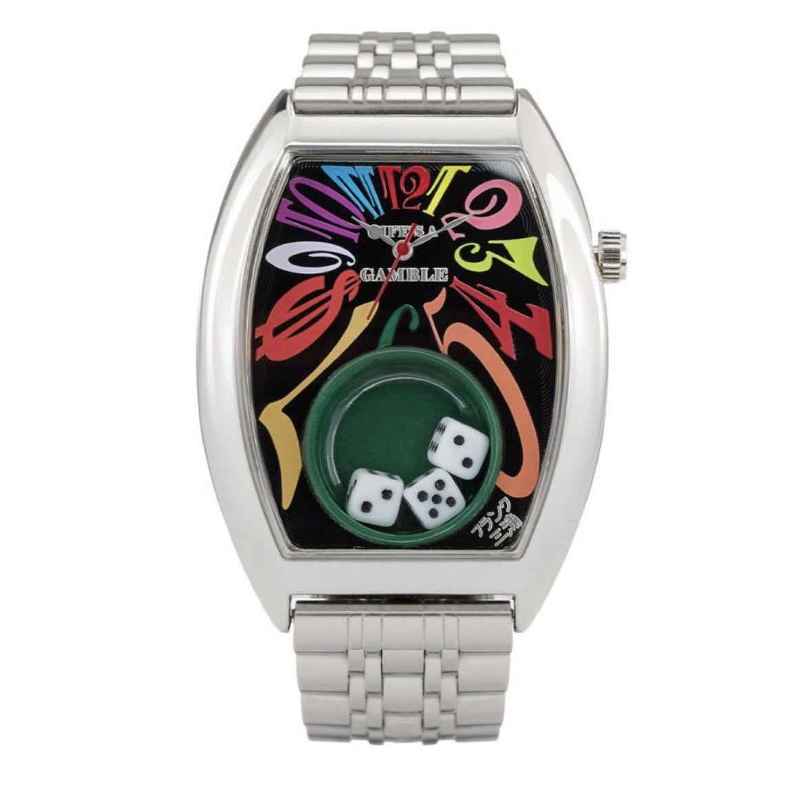 Japanese Brand Frank Miura Life’s a Gamble Watch King Macau Dice Size ONE SIZE - 1 Thumbnail