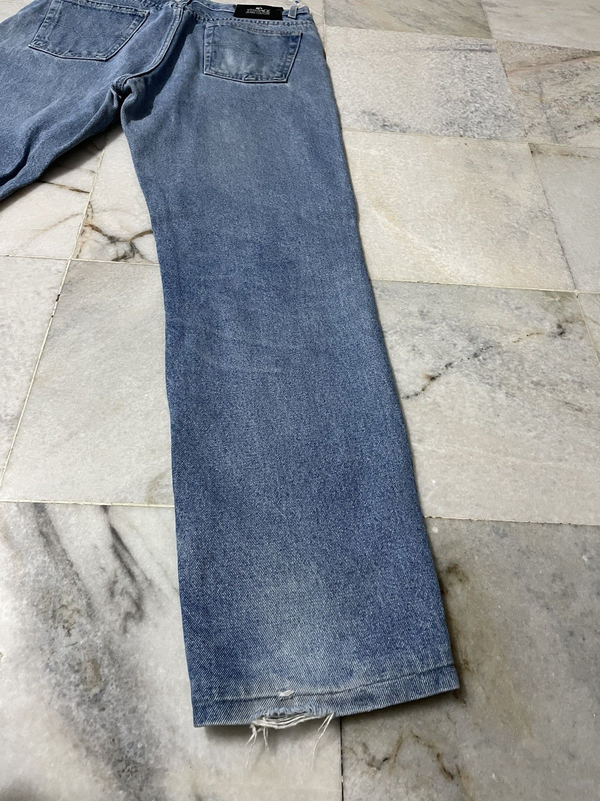 Versace × Versace Jeans Couture × Vintage Vintage Versace Jeans Couture Denim Jeans Blue Size US 34 / EU 50 - 10 Thumbnail