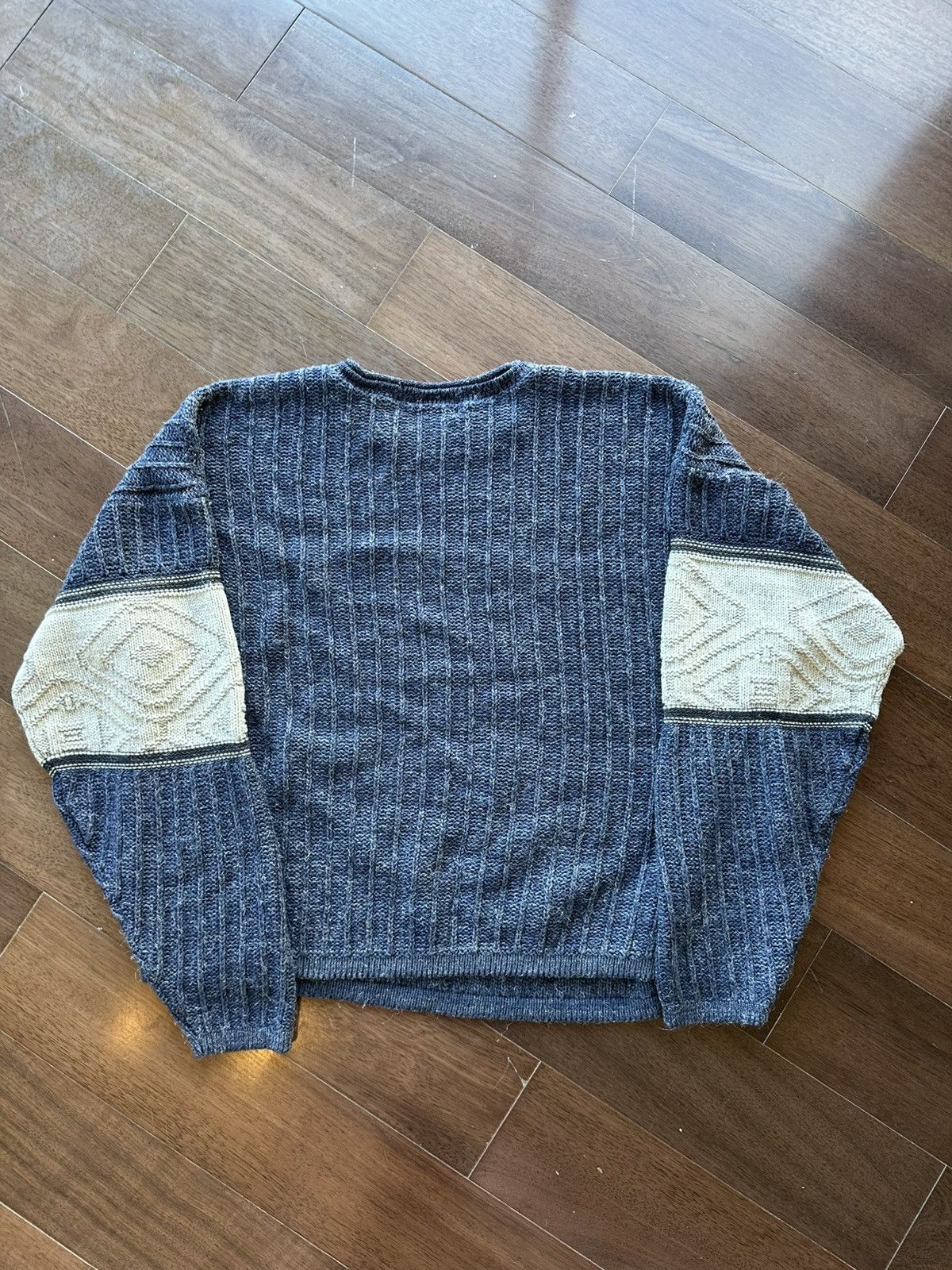 Other Blue and White Winter Sweater Size US L / EU 52-54 / 3 - 2 Thumbnail