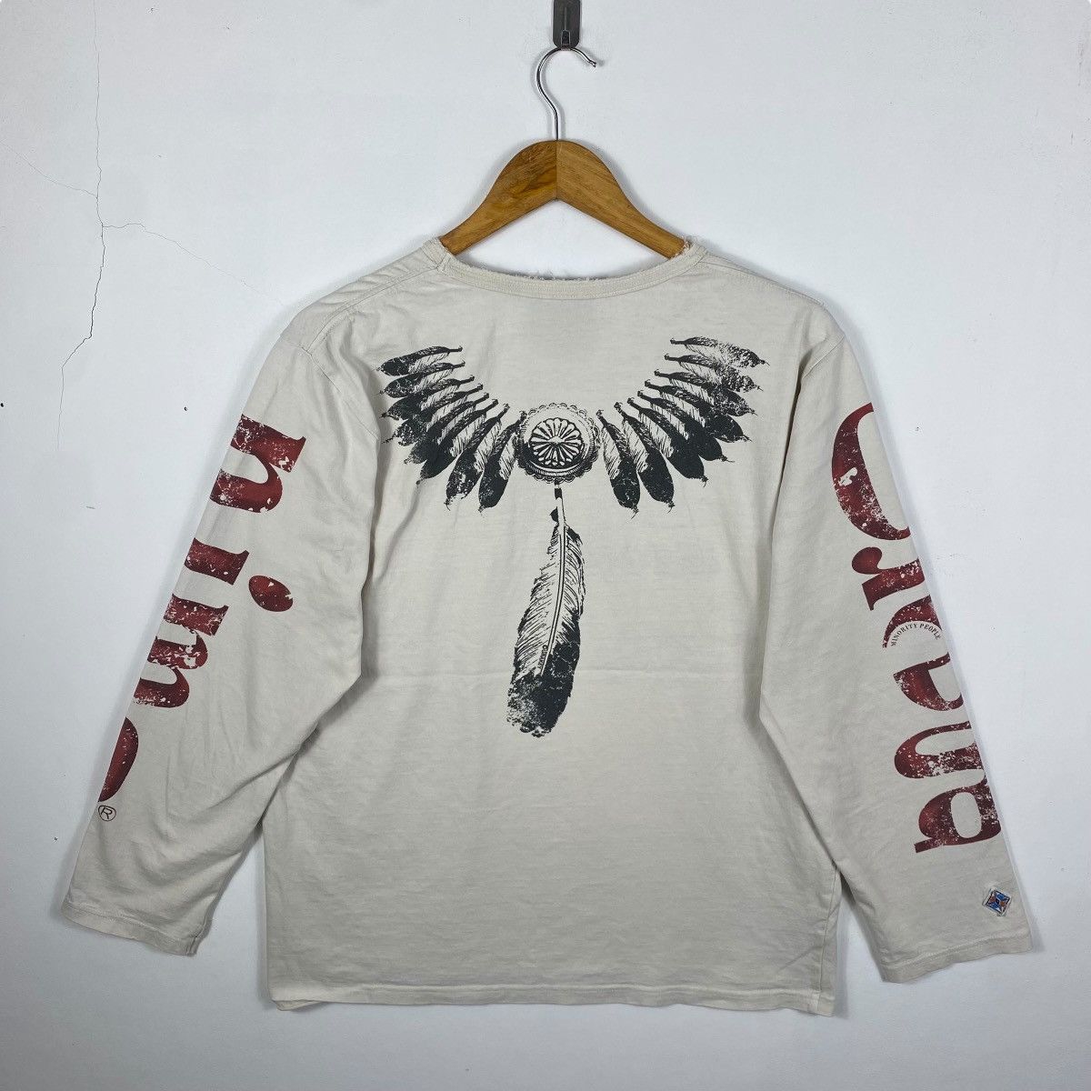 Japanese Brand The Legend Of GERONIMO Graphic Distressed Longsleeve Tee Size US XL / EU 56 / 4 - 5 Thumbnail