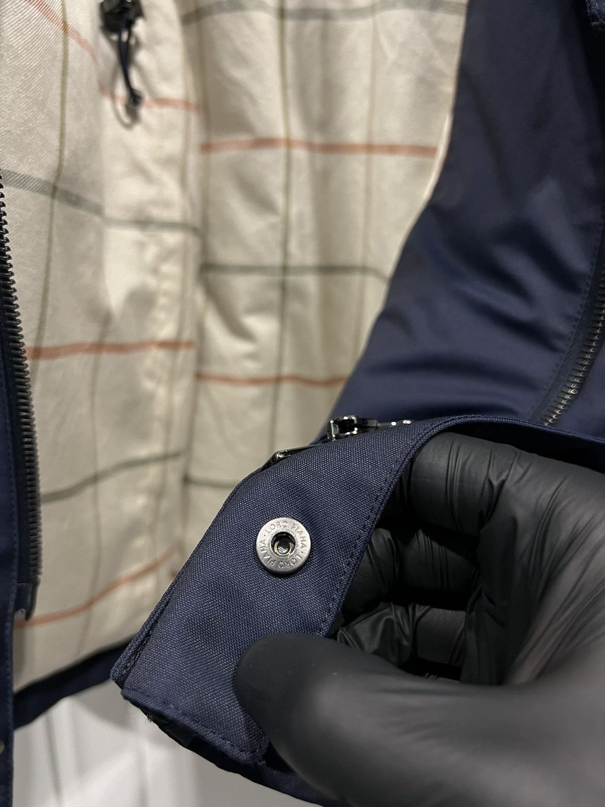 Loro Piana LORO PIANA Horsey Wool Blend Carcoat Jacket Large Blue 5000$ Size US L / EU 52-54 / 3 - 21 Thumbnail