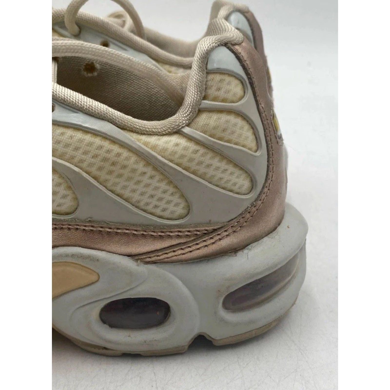 Nike Women Nike Air Max Plus Orewood Brown Lace Up Athletic Sneakers CJ9980-100 Size 7 Womens Sneakers Brown Casual Summer Max Comfort Sports Placeholder Size US 5 / IT 35 - 4 Thumbnail