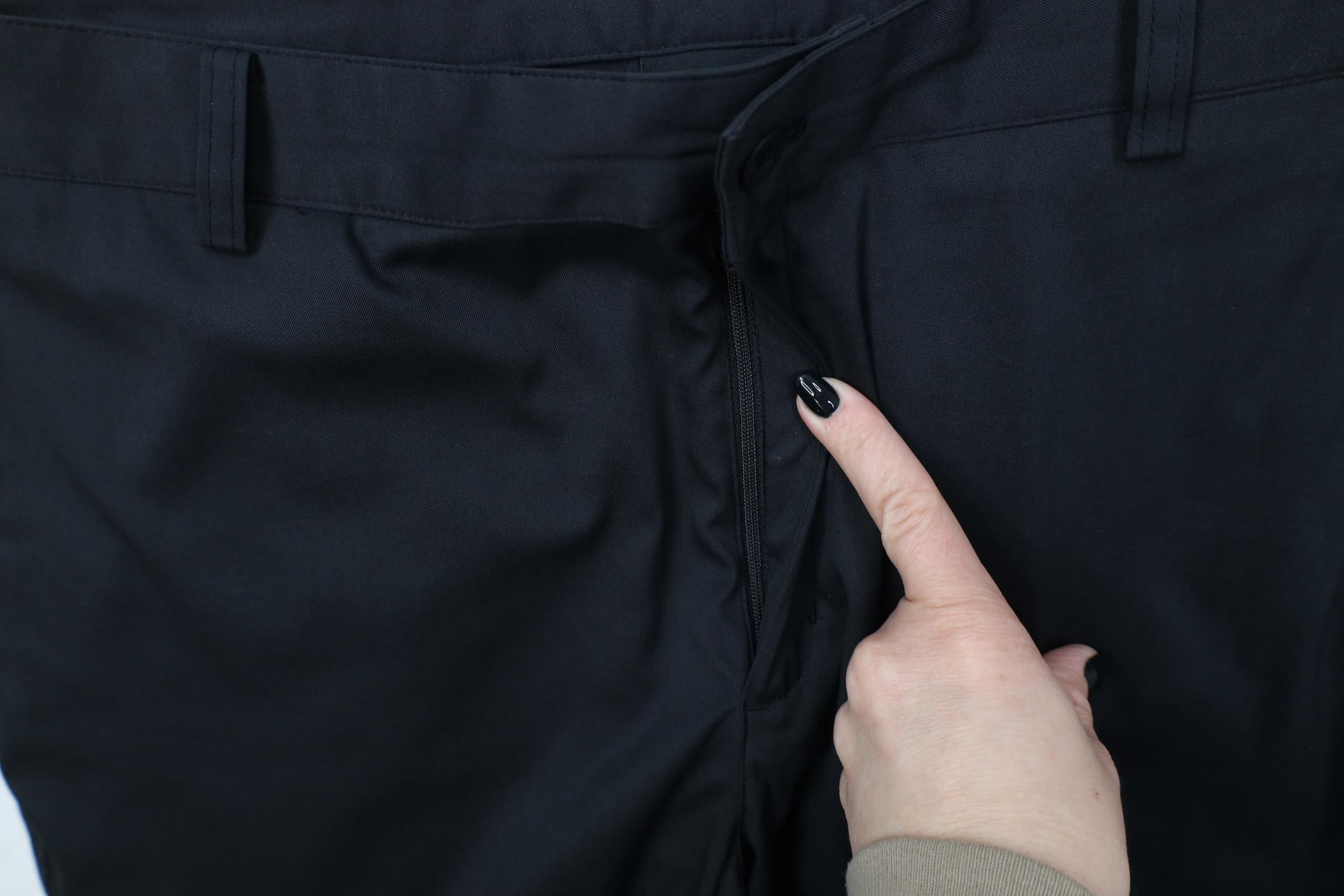 Nike Vintage Y2K Nike Golf Tech Knit Wide Leg Chino Pants Black Size US 36 / EU 52 - 5 Thumbnail