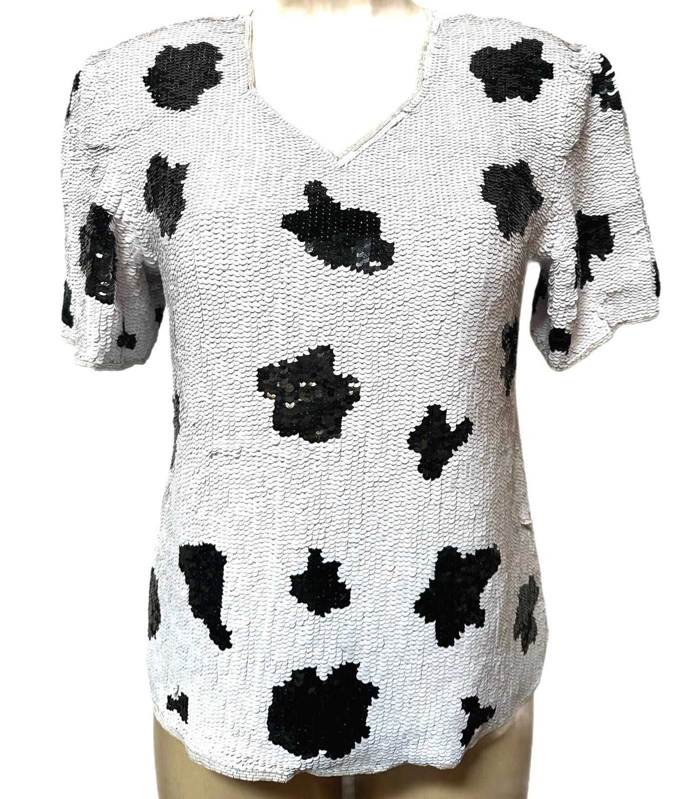 Other Sequin Top Dalmatian size M Size M / US 6-8 / IT 42-44 - 2 Thumbnail