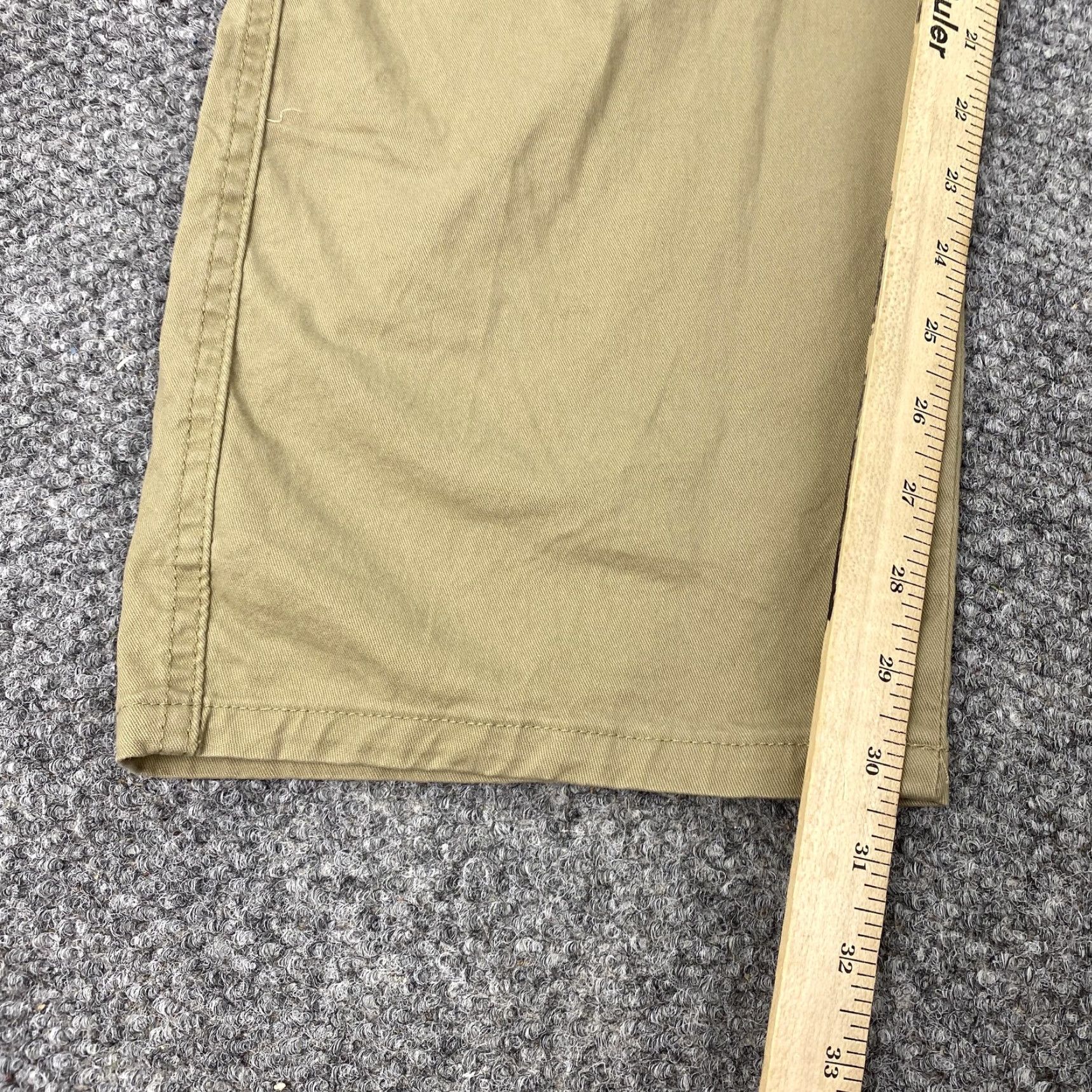 Wrangler Wrangler Cargo Pants Men 42x30 Khaki Relaxed Fit Canvas Workwear Travel Large Waist Size US 42 / EU 58 - 6 Thumbnail